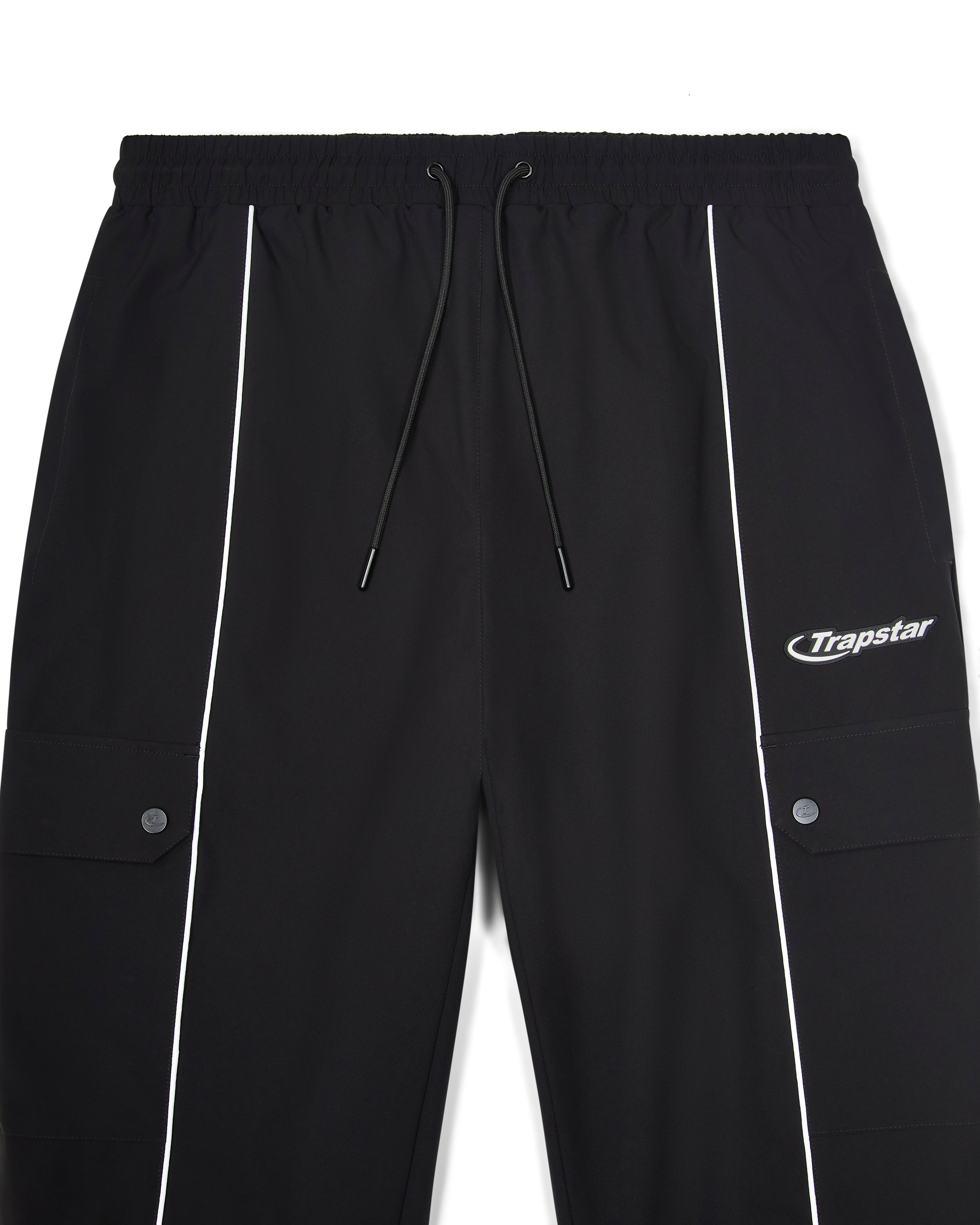 Hyperdrive Print Shell Pants- Black