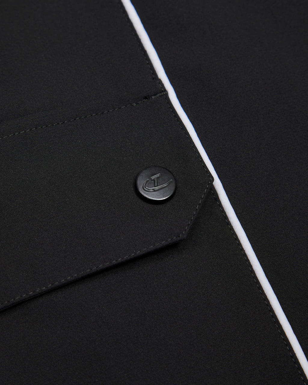 Hyperdrive Print Shell Pants- Black