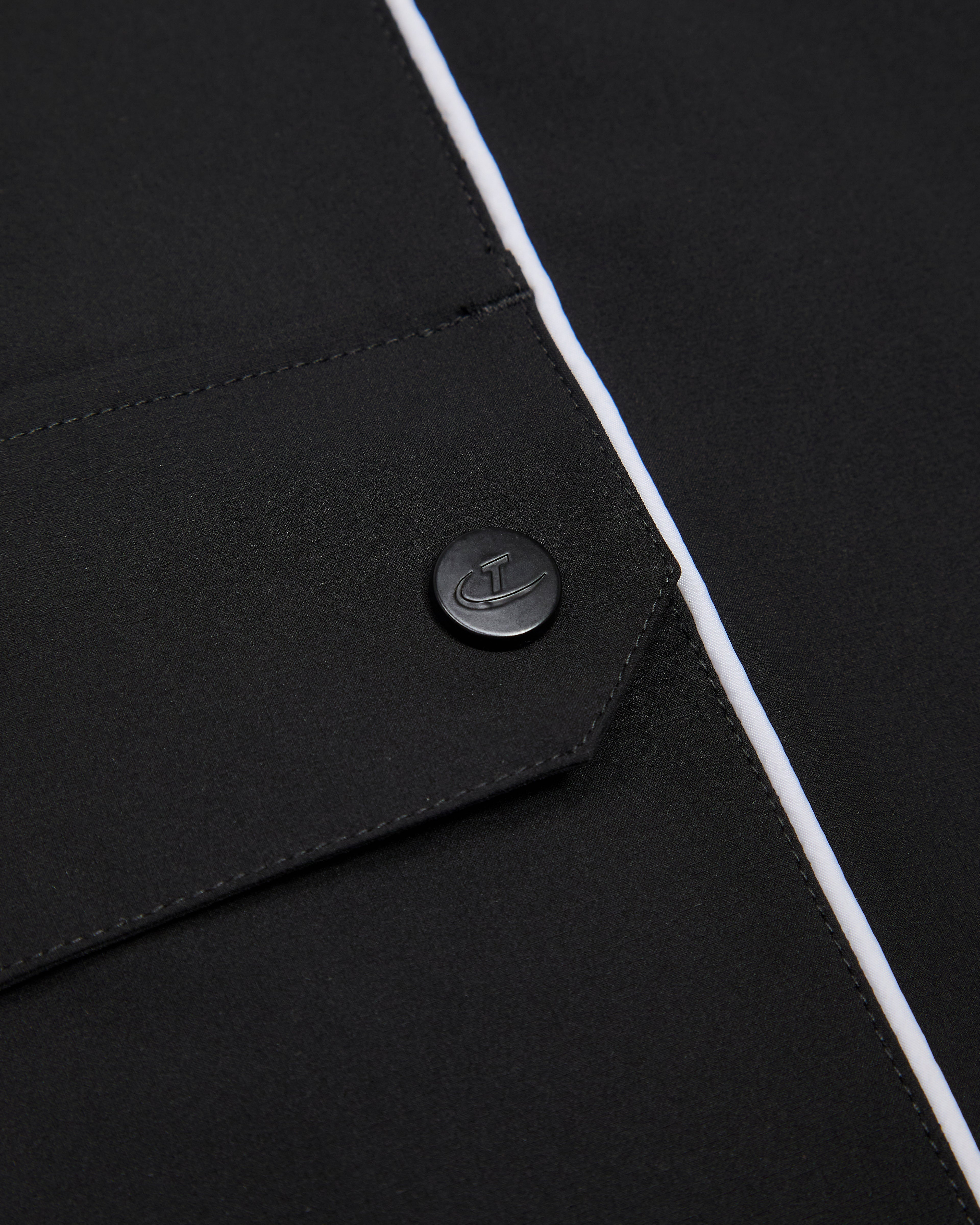 Hyperdrive Print Shell Pants- Black