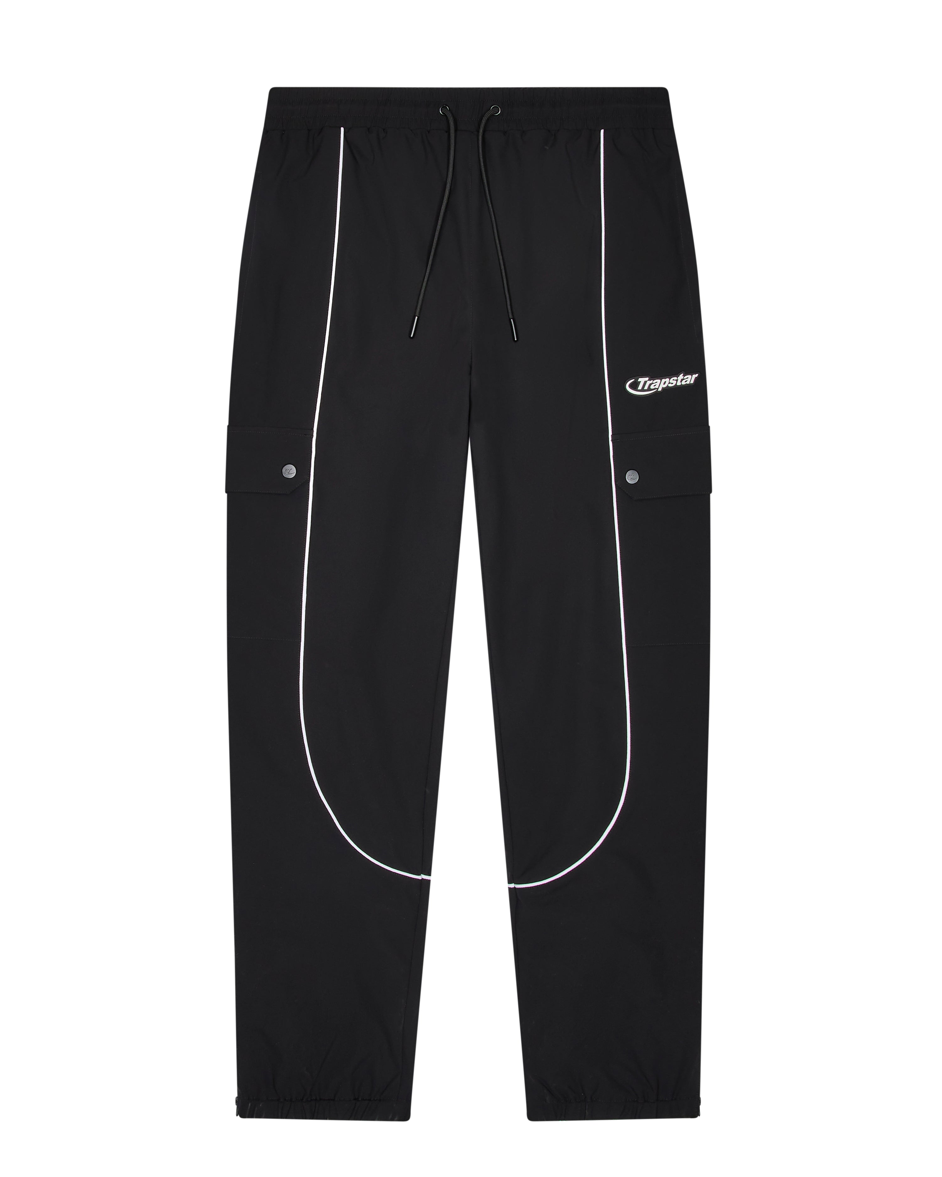 Hyperdrive Print Shell Pants- Black