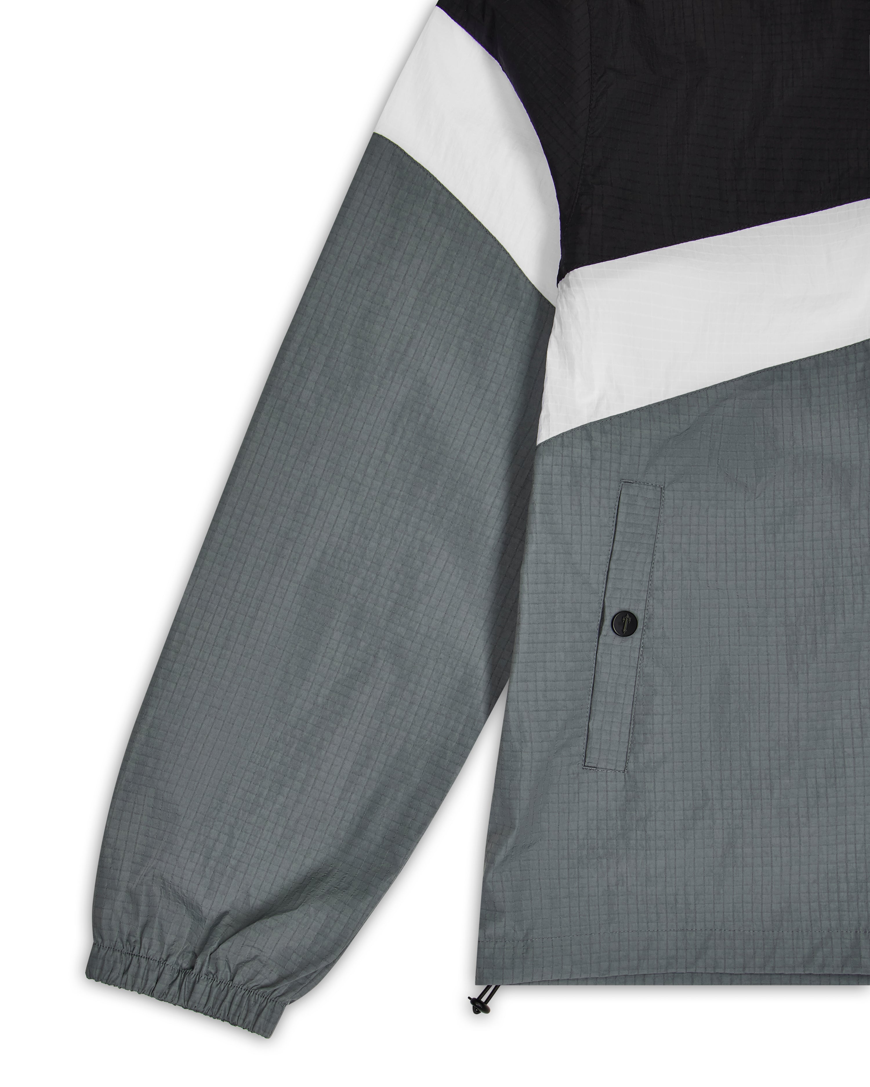 Irongate Metal Badge Windbreaker - Black