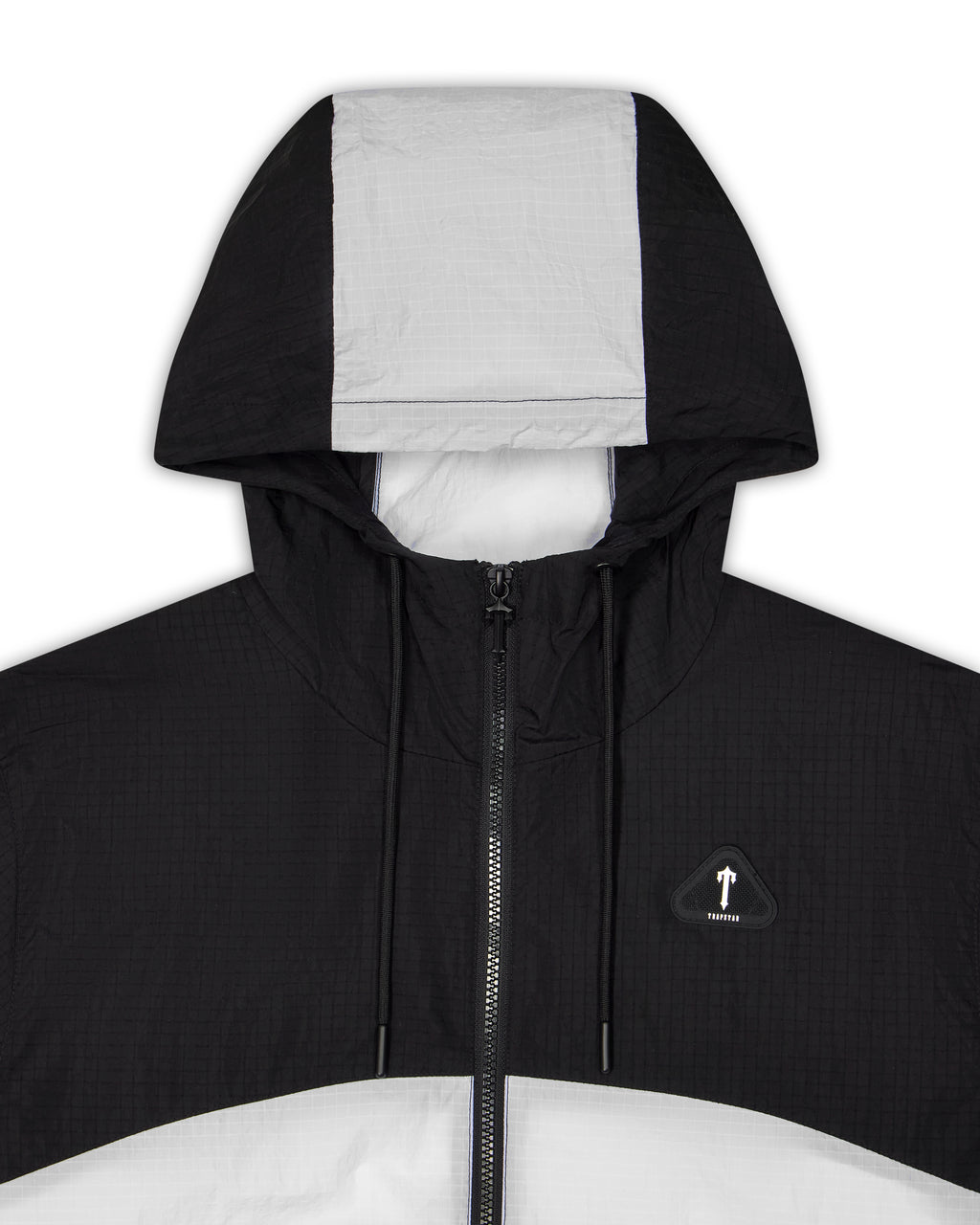 Irongate Metal Badge Windbreaker - Black