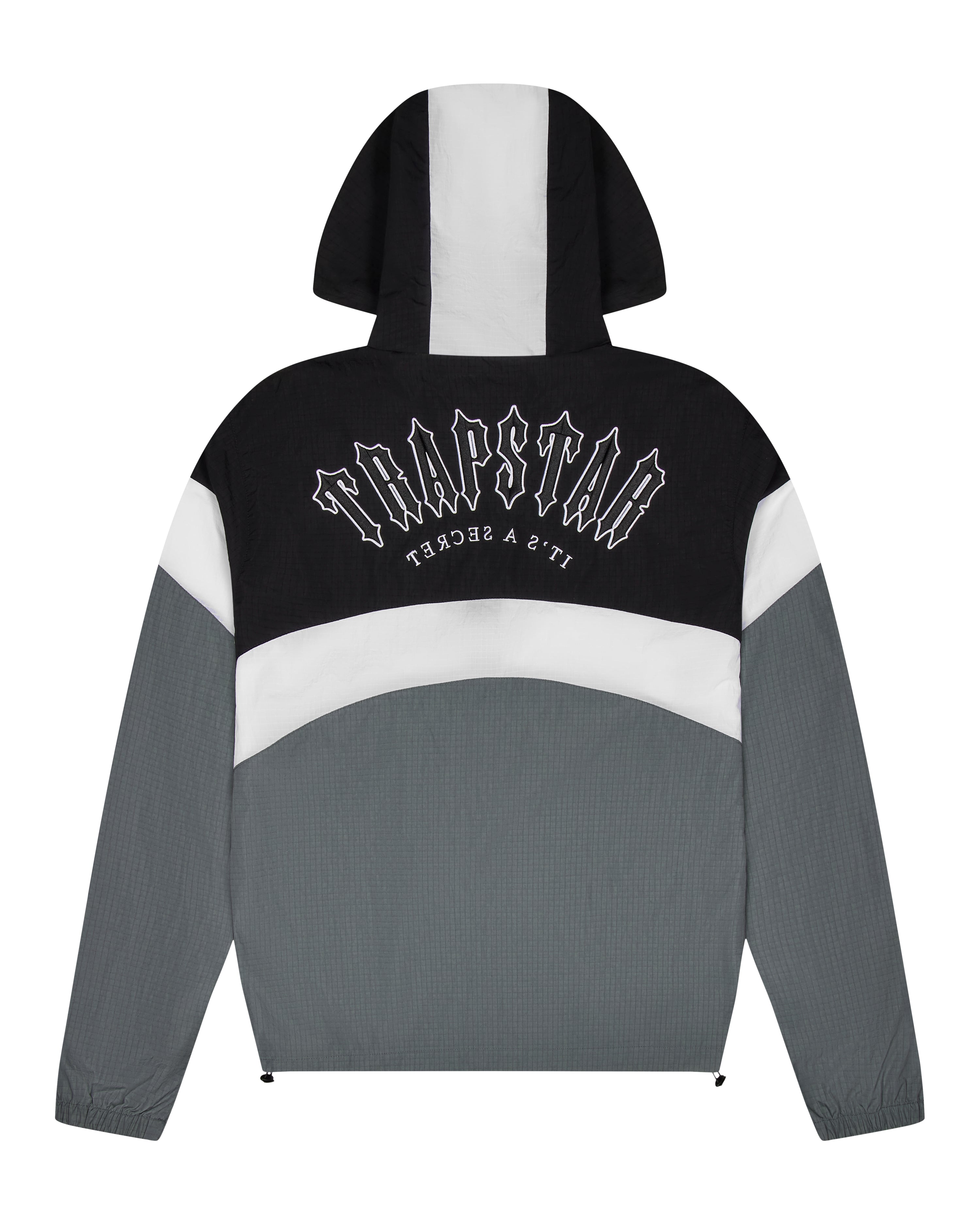 Irongate Metal Badge Windbreaker - Black