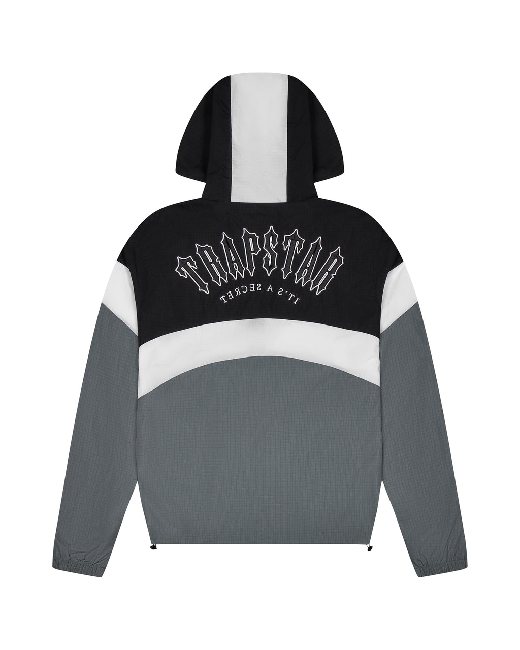 Irongate Metal Badge Windbreaker - Black