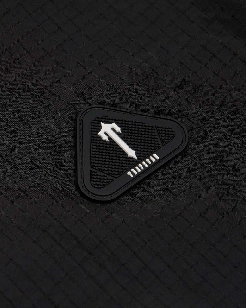 Irongate Metal Badge Windbreaker - Black