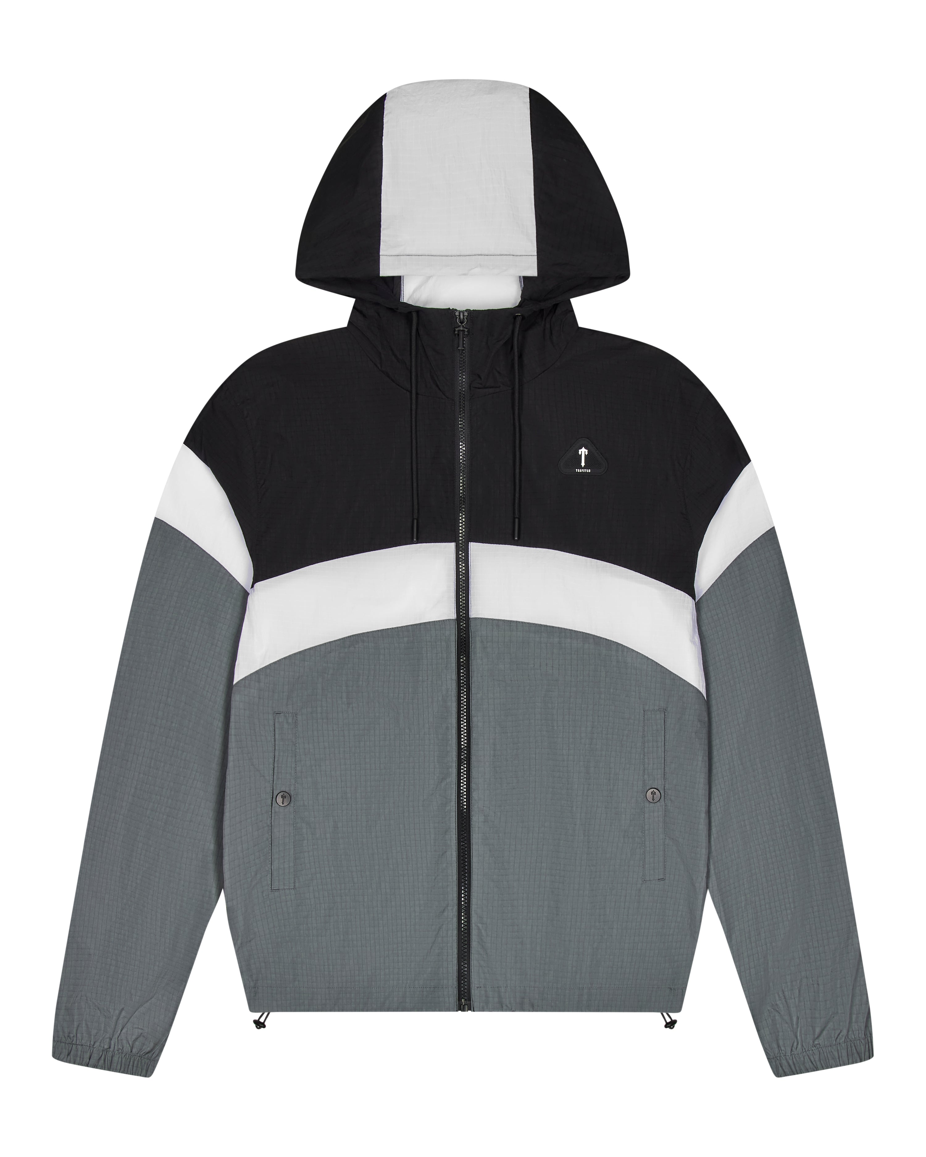 Irongate Metal Badge Windbreaker - Black