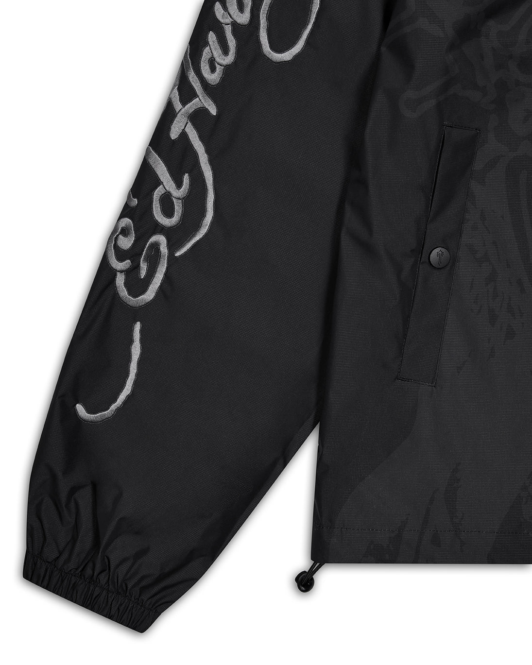 Trapstar x Ed Hardy Geisha Windbreaker - Black