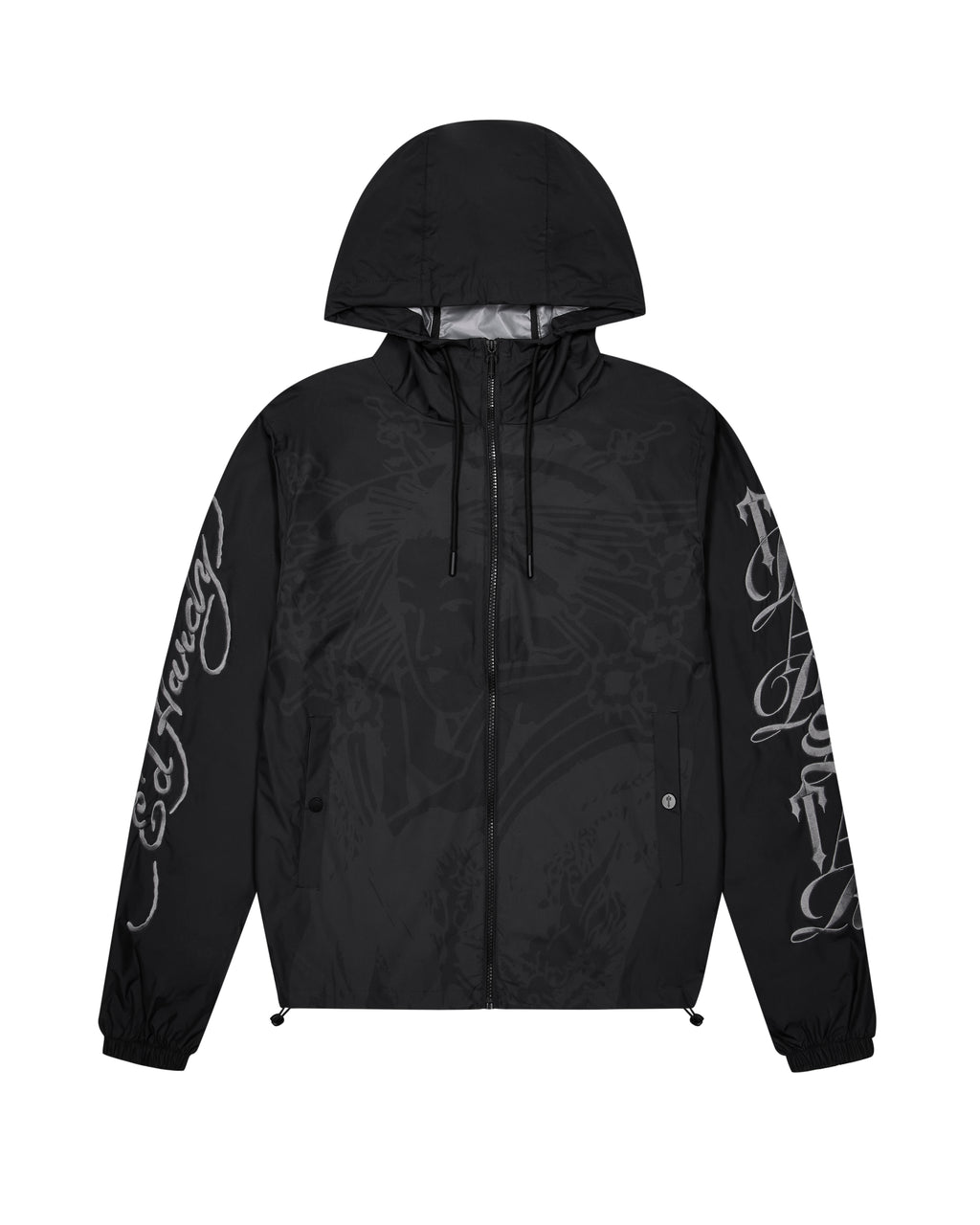 Trapstar x Ed Hardy Geisha Windbreaker - Black