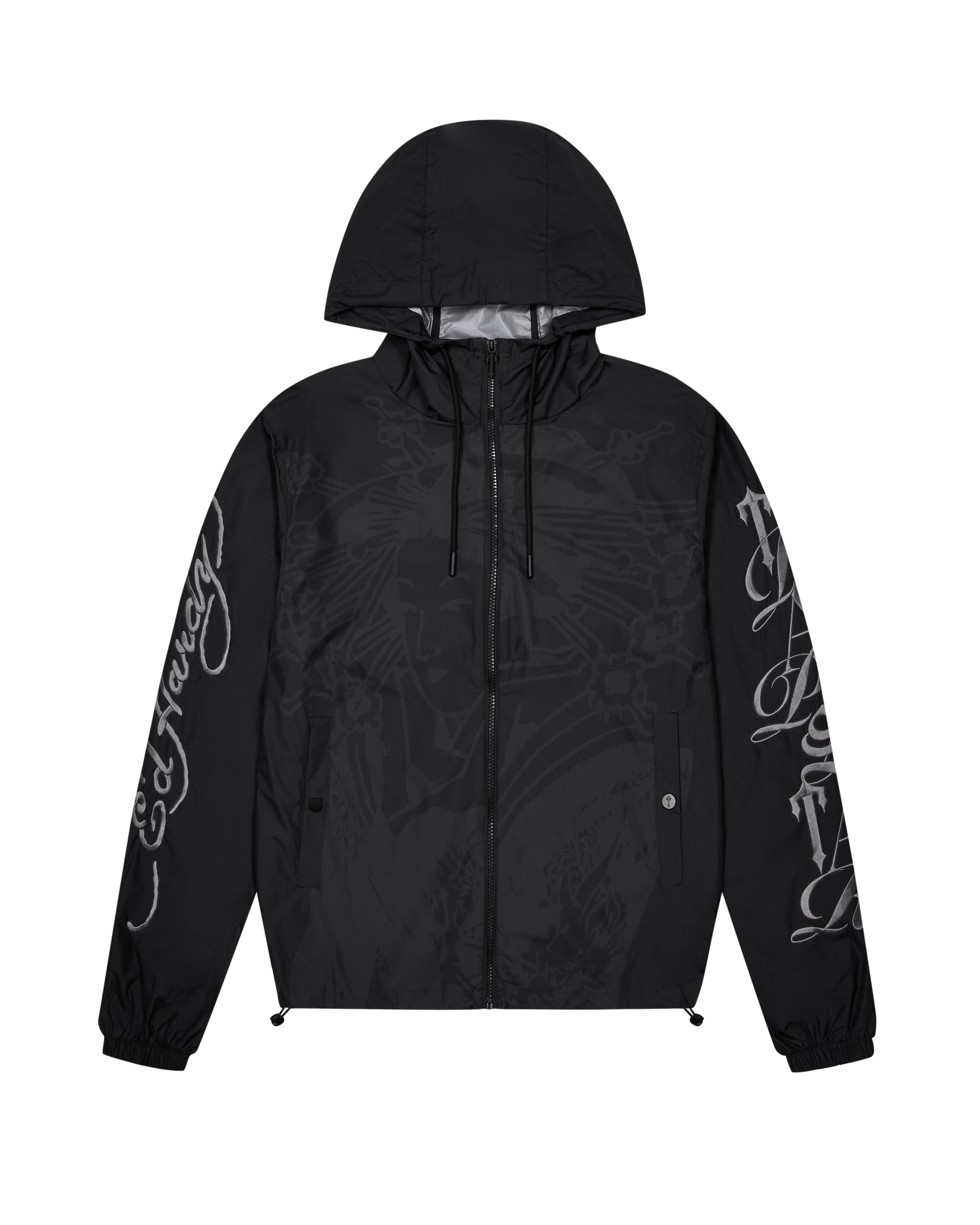 Trapstar x Ed Hardy Geisha Windbreaker - Black