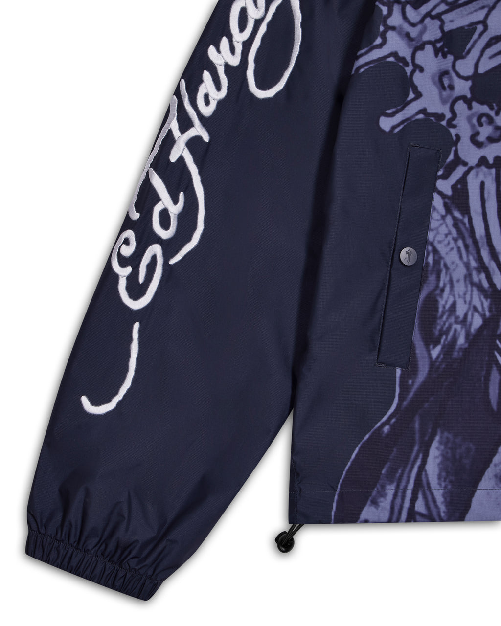 Trapstar x Ed Hardy Geisha Windbreaker - Purple