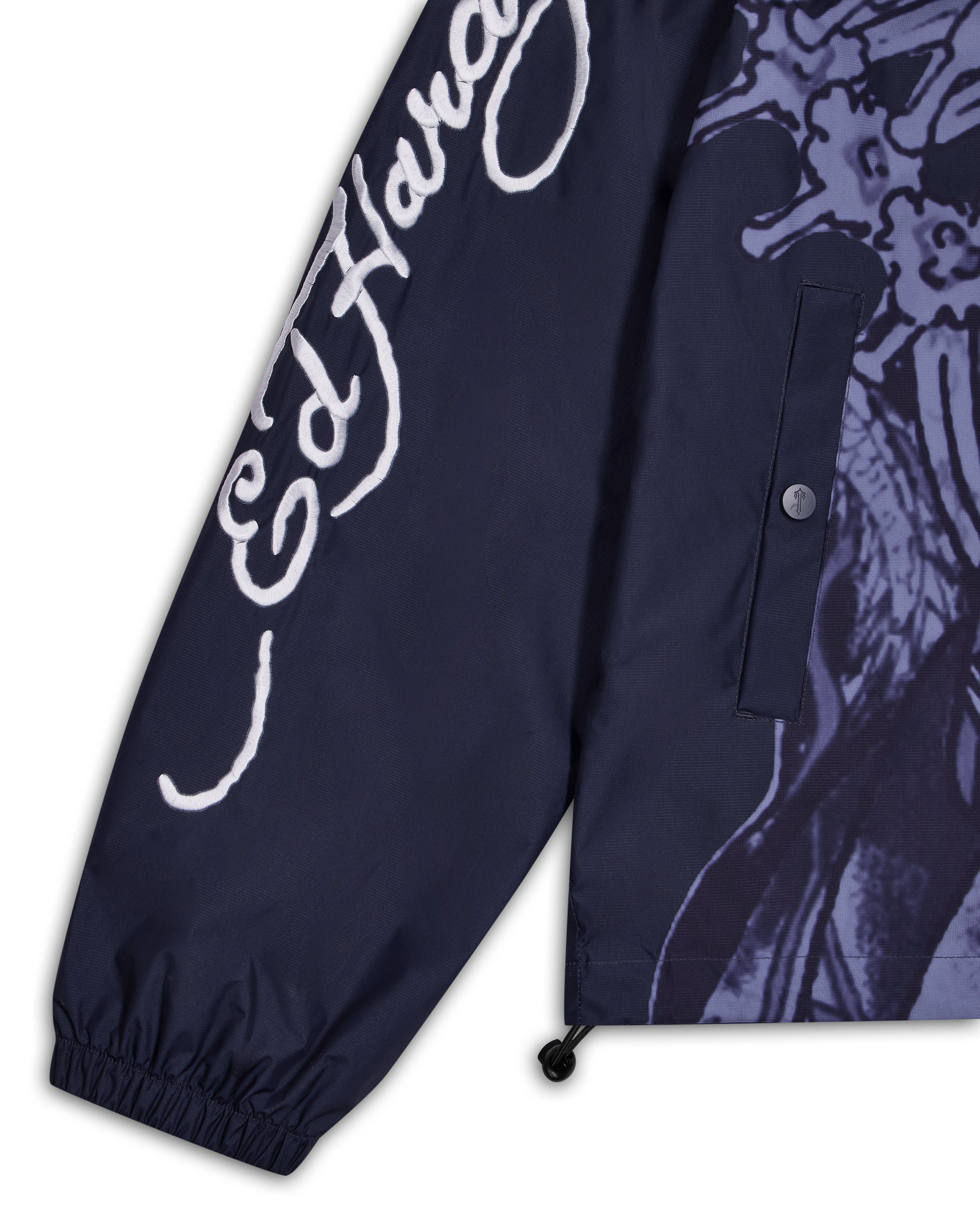 Trapstar x Ed Hardy Geisha Windbreaker - Purple