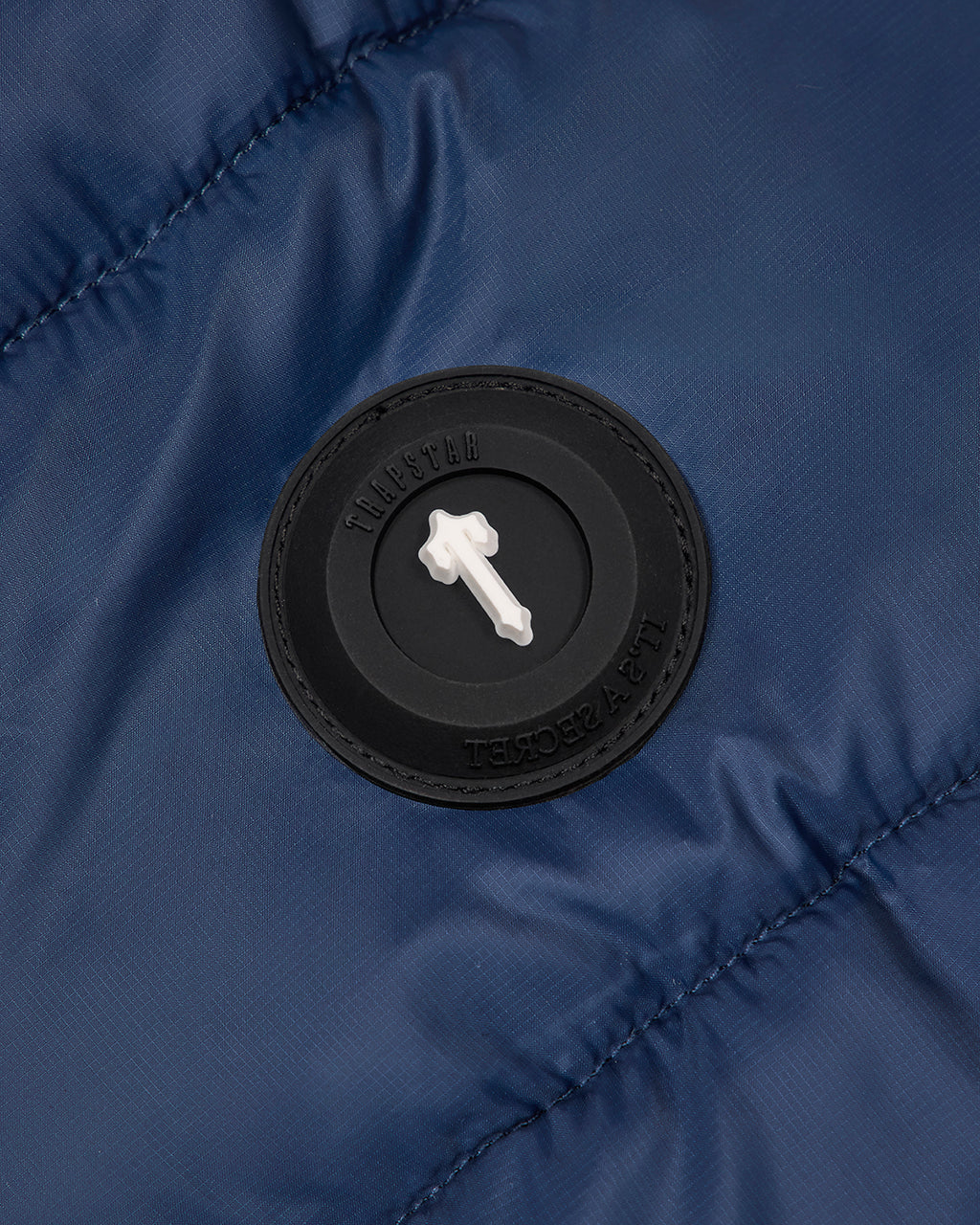 It's A Secret Hooded Puffer - Navy