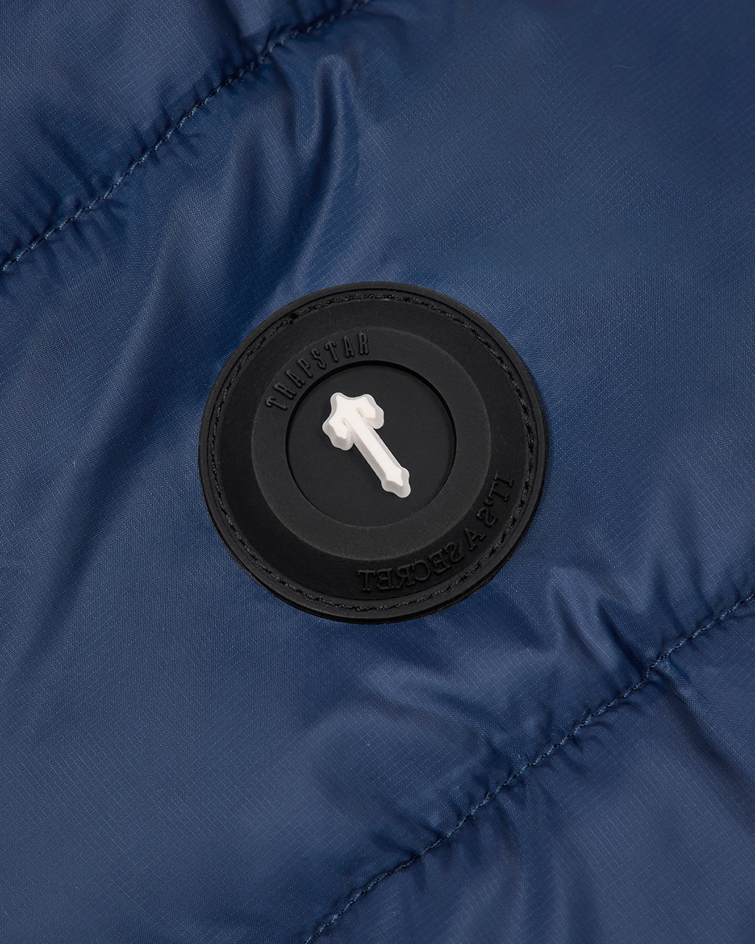 It's A Secret Hooded Puffer - Navy