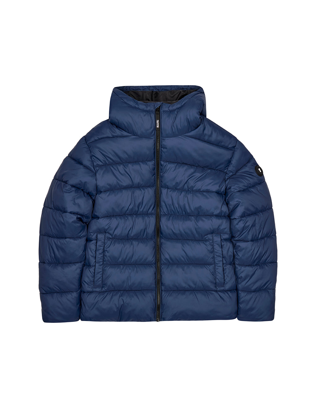 It's A Secret Hooded Puffer - Navy