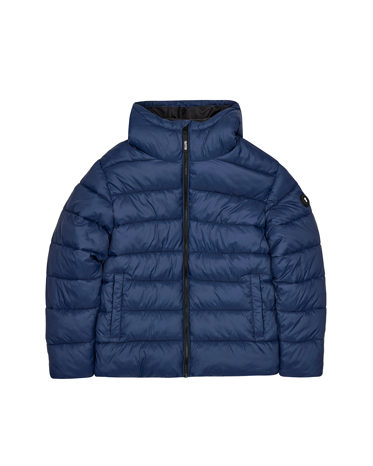 It's A Secret Hooded Puffer - Navy