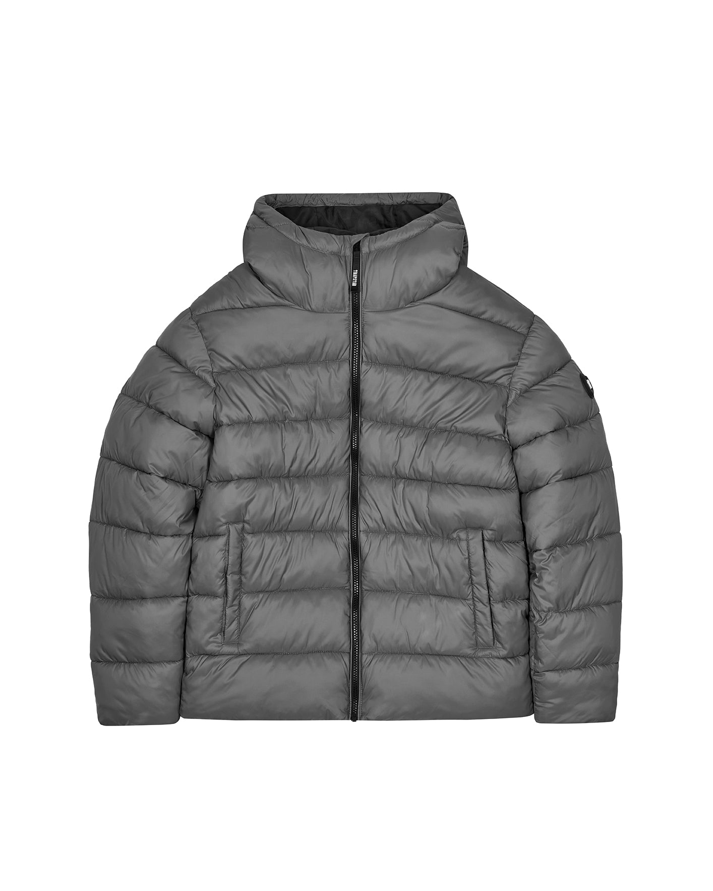 It's A Secret Hooded Puffer - Grey