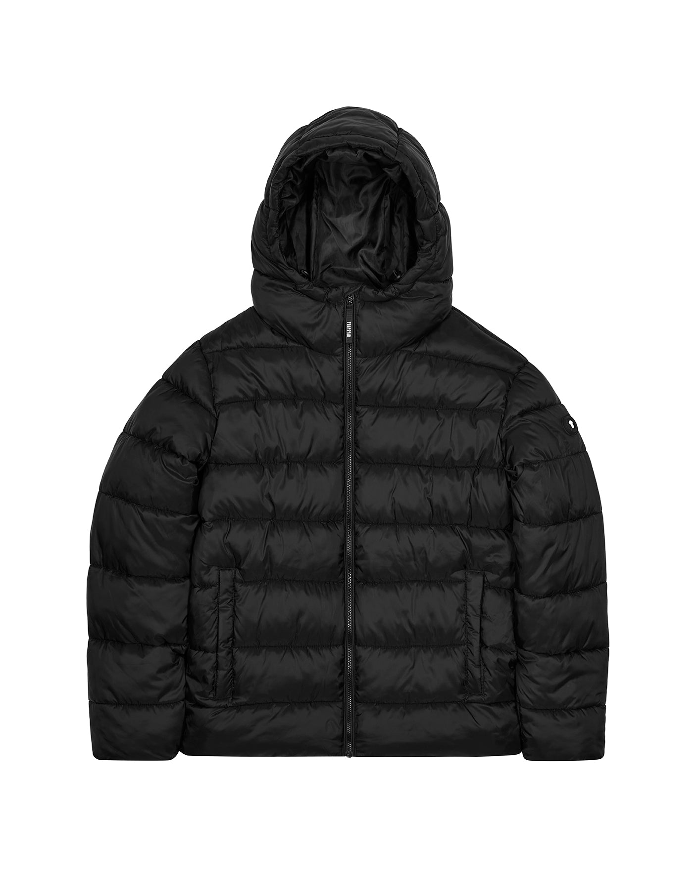 It's A Secret Hooded Puffer - Black