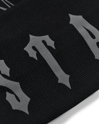 *PRE ORDER* Trapstar x Slawn Waffle LS Top - Black/Reflective