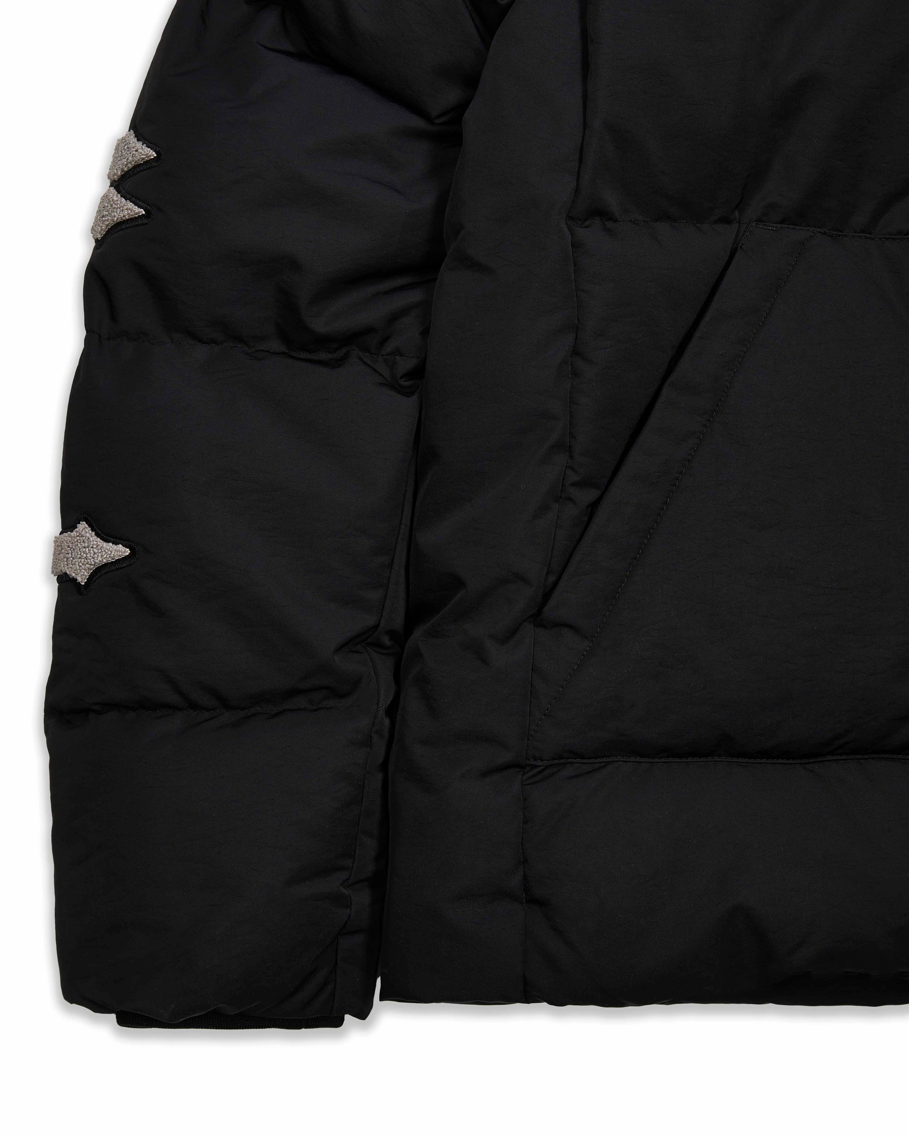 Irongate Chenille Sleeve Puffer - Black