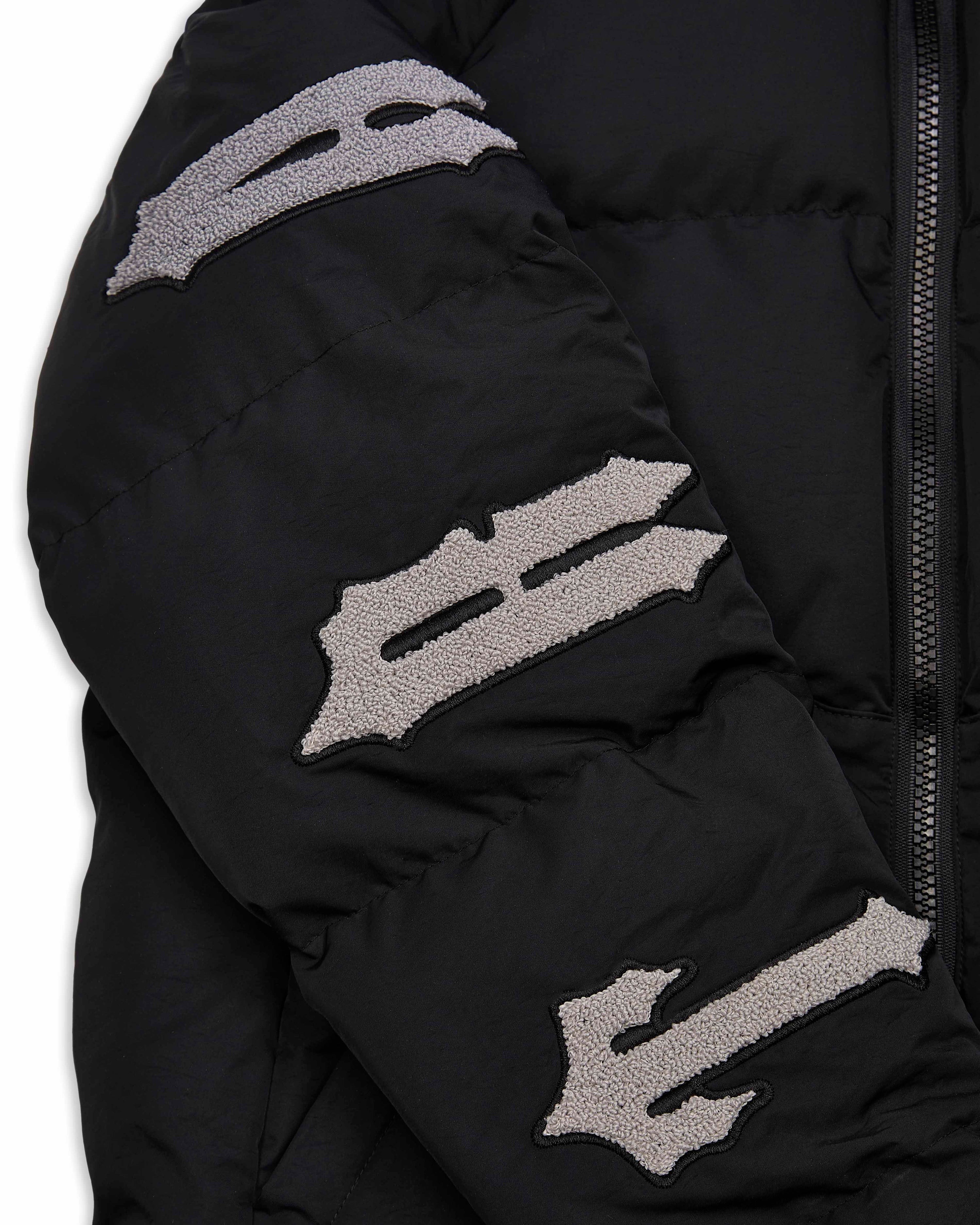 Irongate Chenille Sleeve Puffer - Black