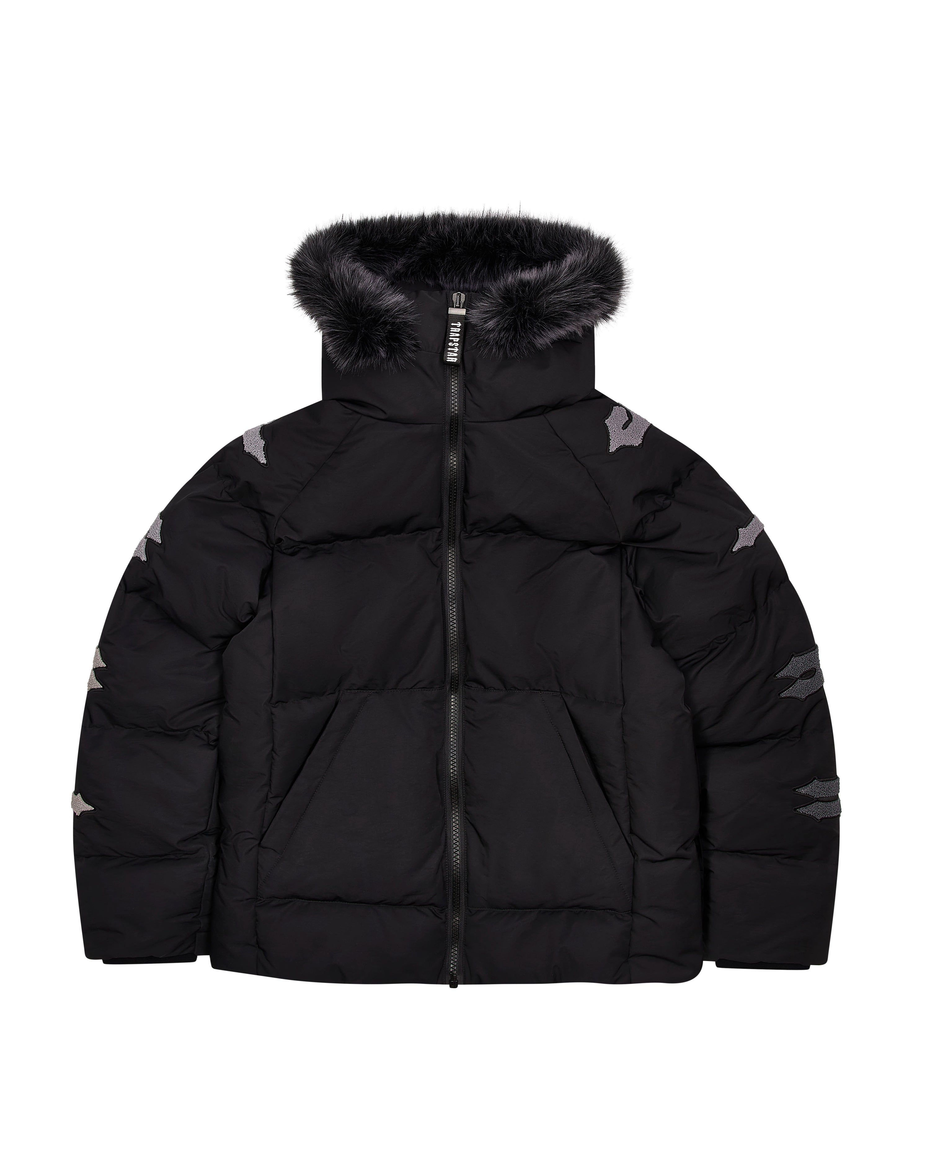 Irongate Chenille Sleeve Puffer - Black