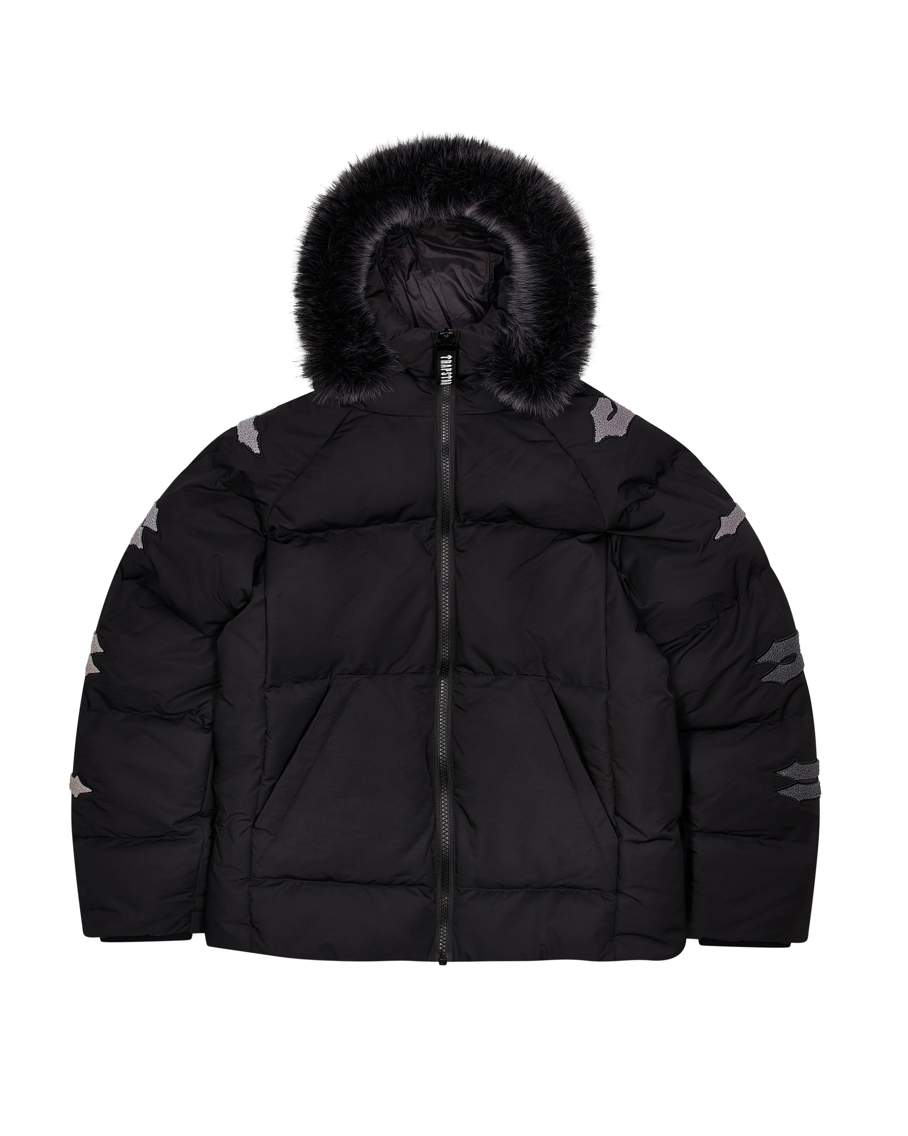 Irongate Chenille Sleeve Puffer - Black