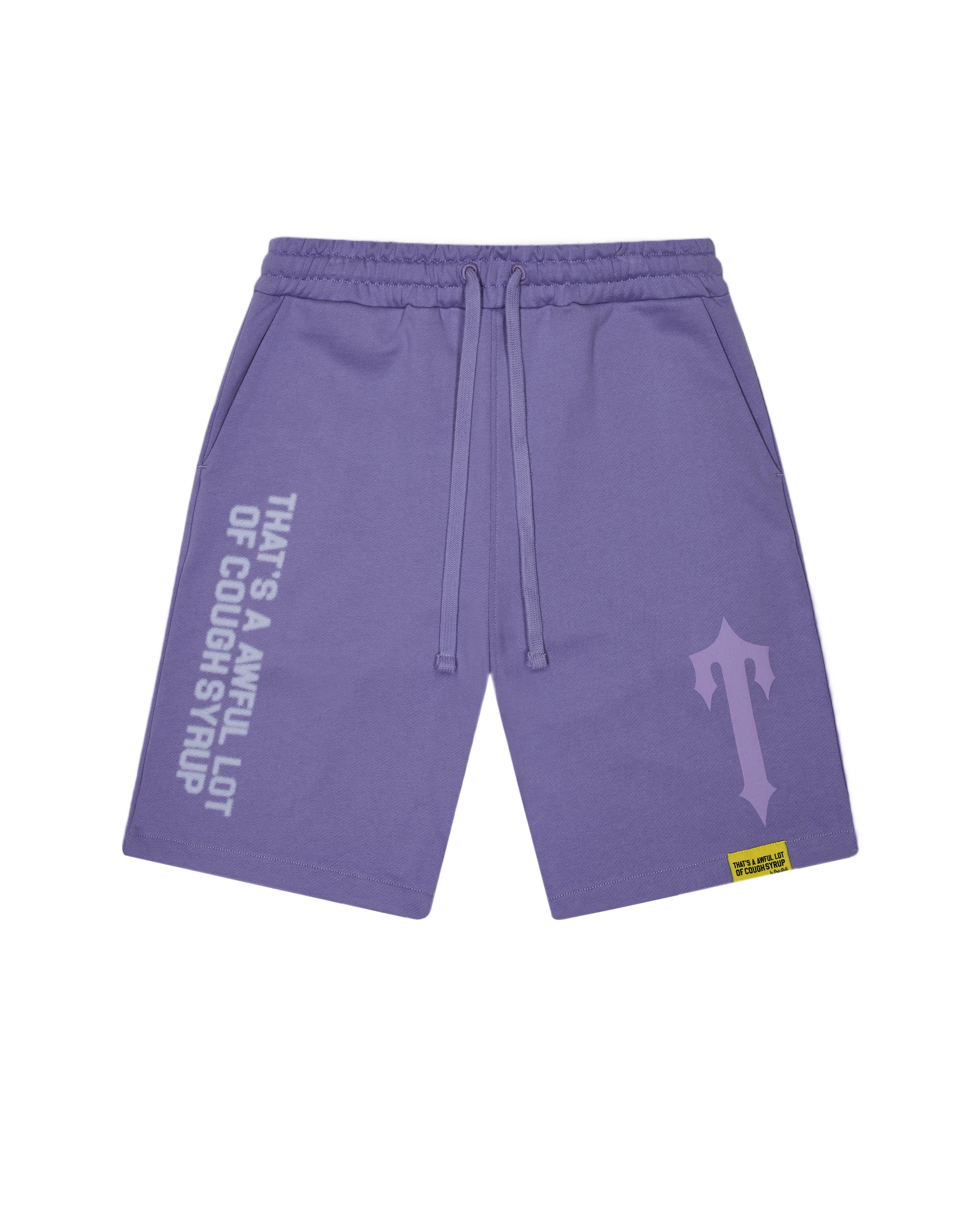 Trapstar x Cough Syrup Puff Shorts - Purple