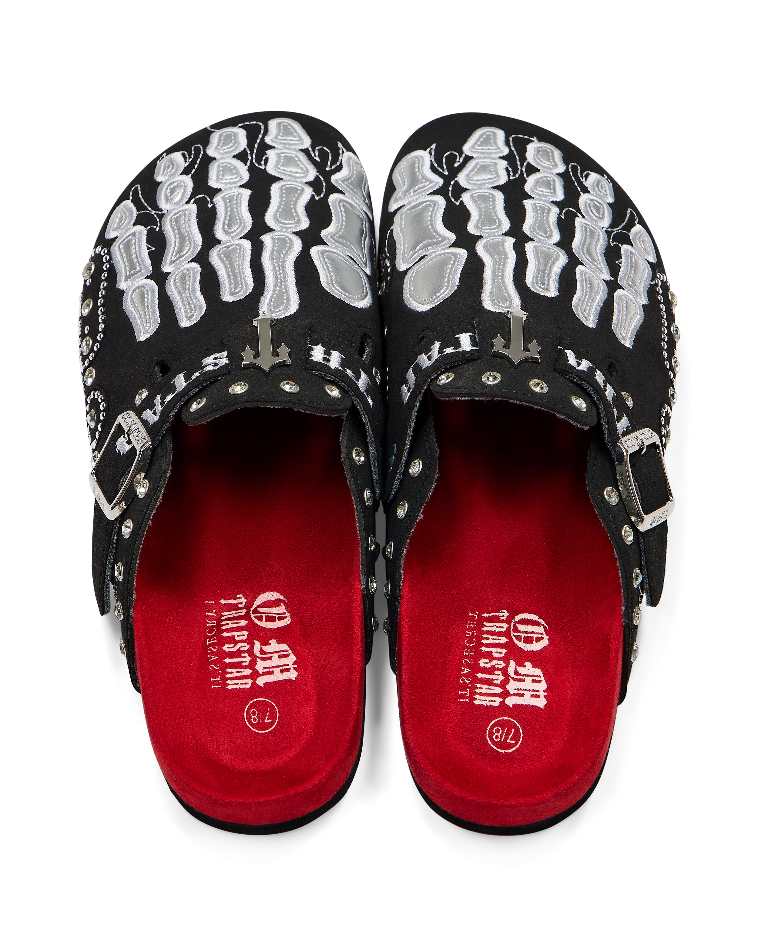 Trapstar x Octavious Marks Clogs - Black