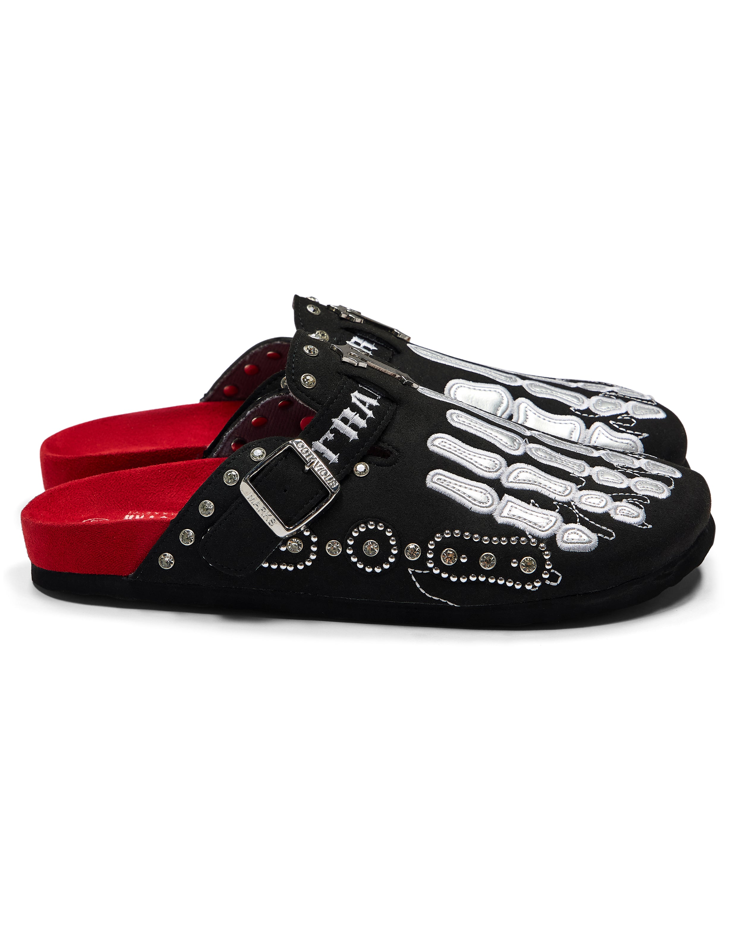 Trapstar x Octavious Marks Clogs - Black