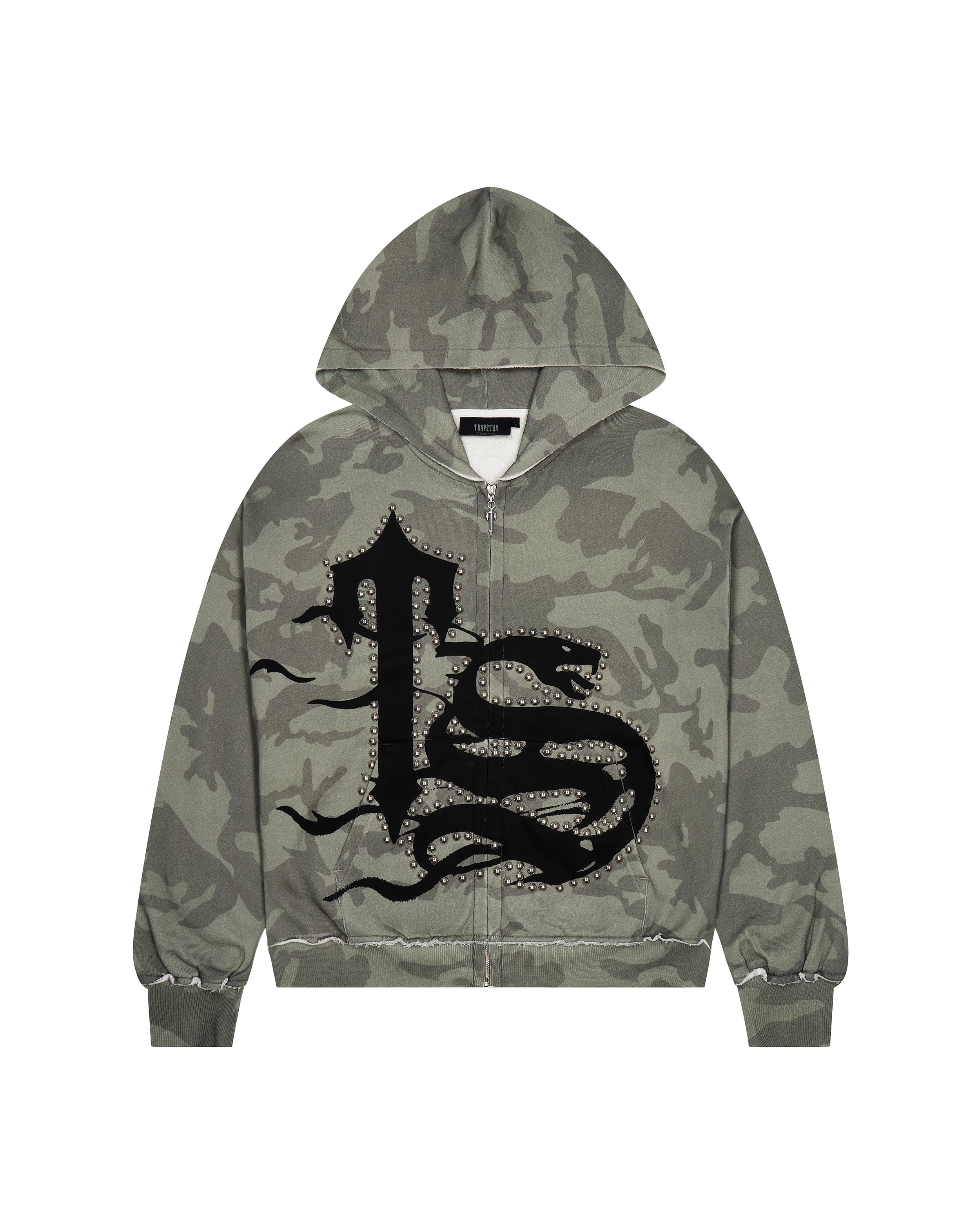 TS Script Hoodie - Camo