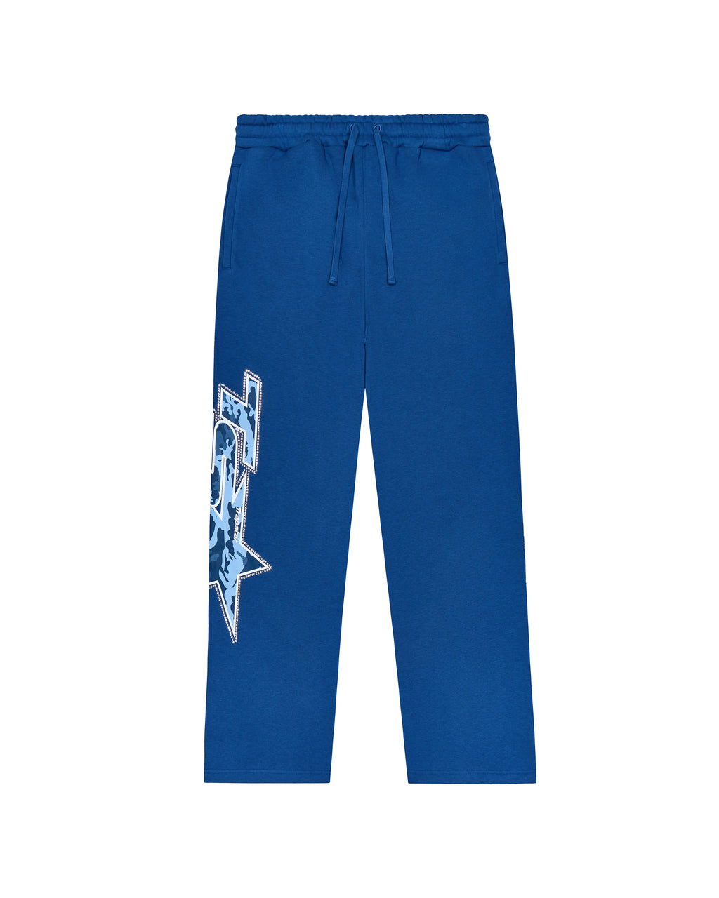 TS Star Rhinestone Tracksuit - Blue