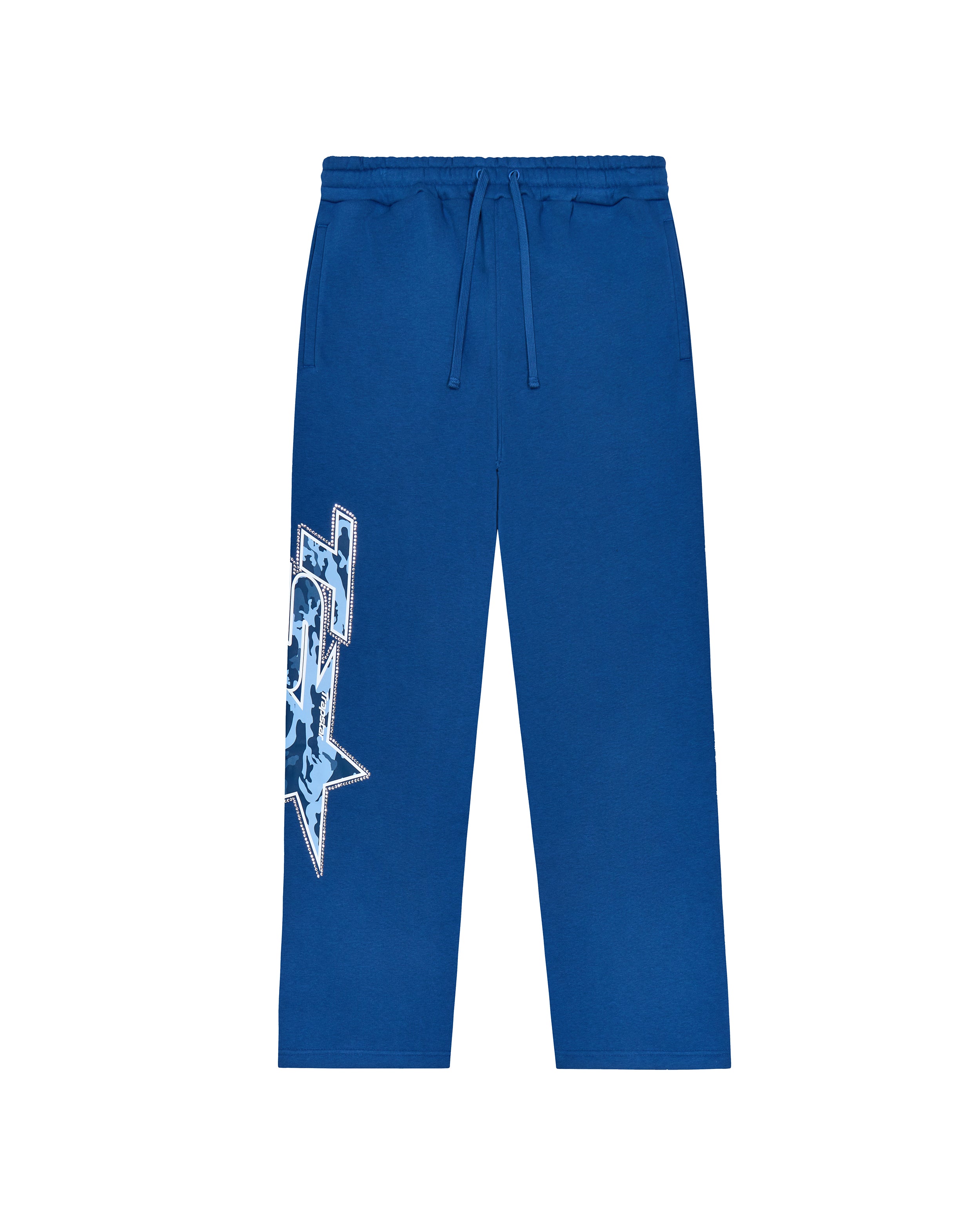 TS Star Rhinestone Tracksuit - Blue