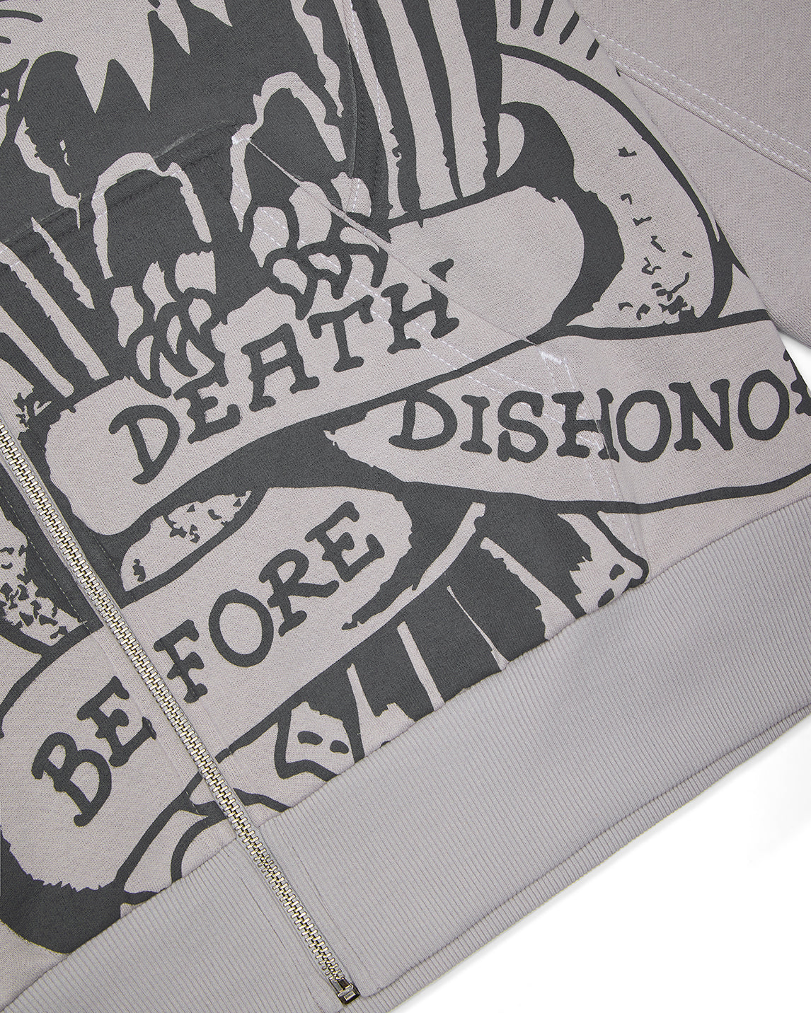 Trapstar x Ed Hardy DBD Hoodie - Grey