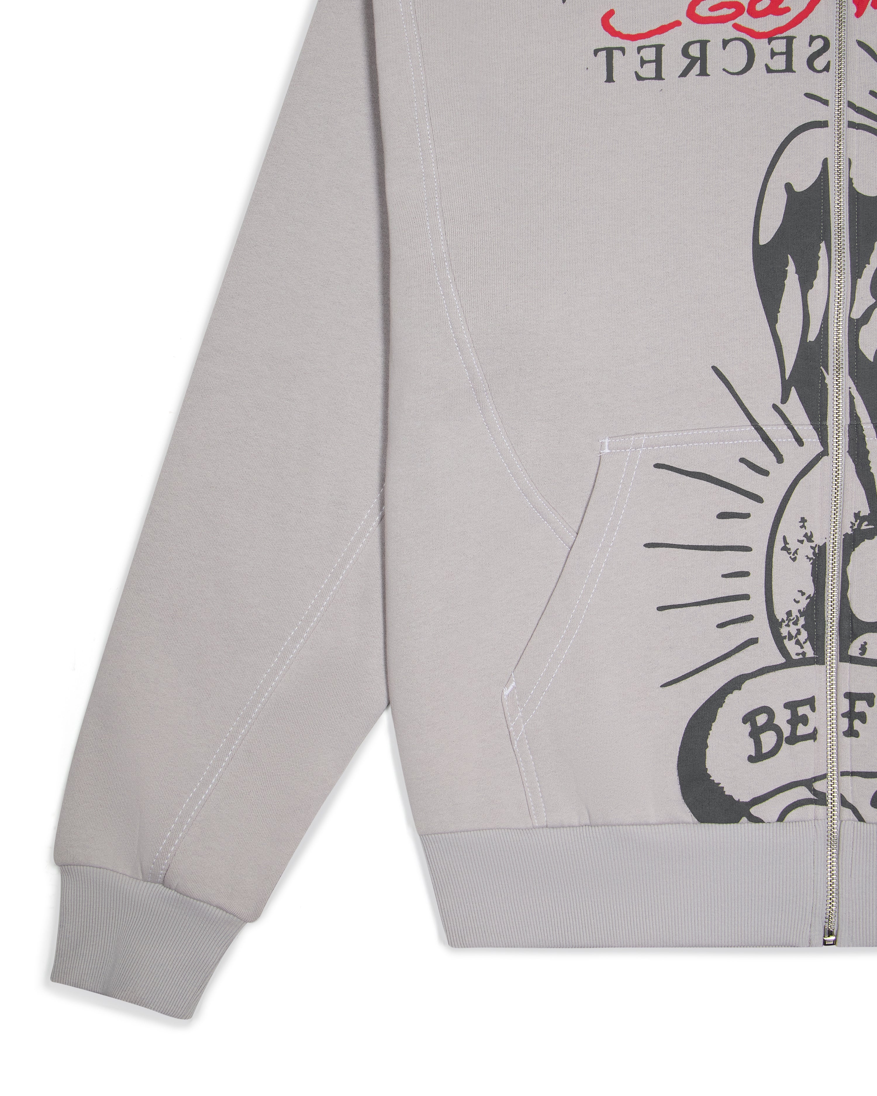Trapstar x Ed Hardy DBD Hoodie - Grey