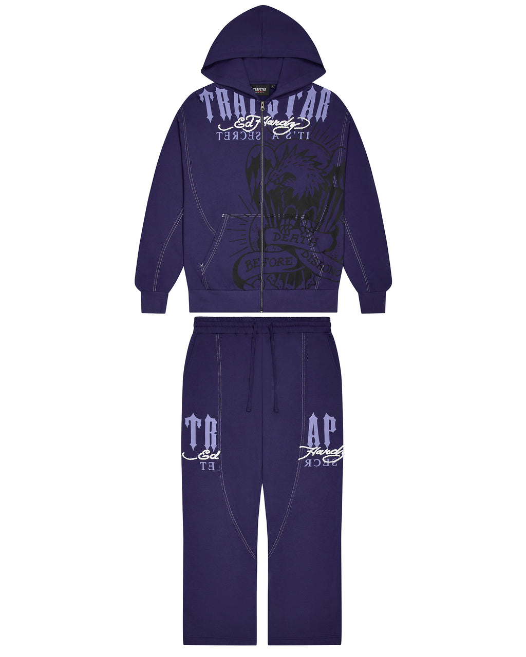Trapstar x Ed Hardy DBD Jogger - Navy
