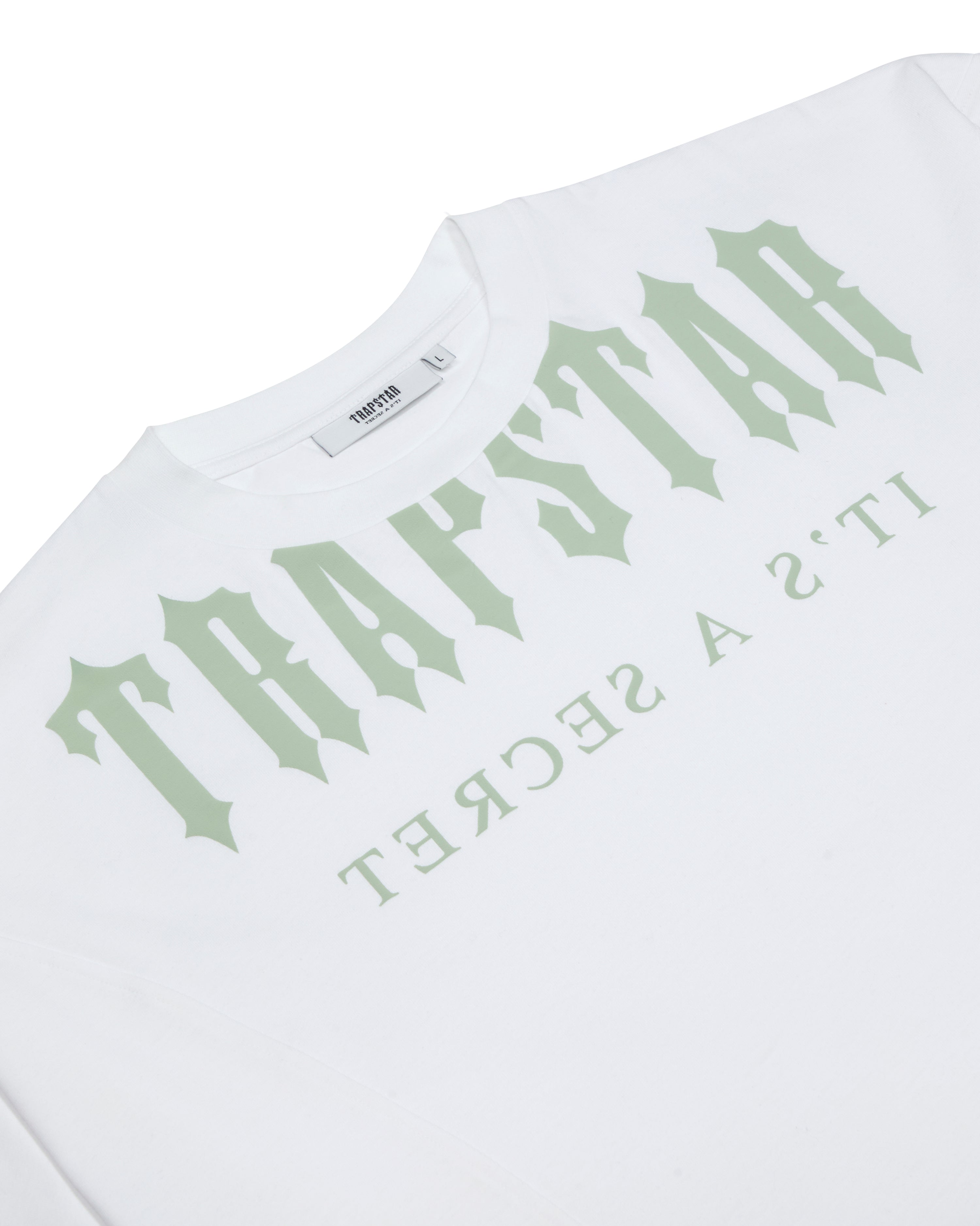 Deconstructed Decoded Tee - White/Mint