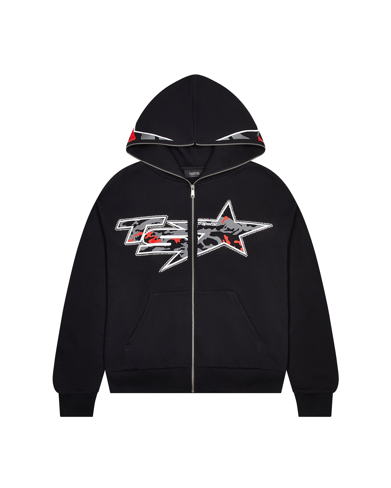 TS Star Camo Hoodie - Black