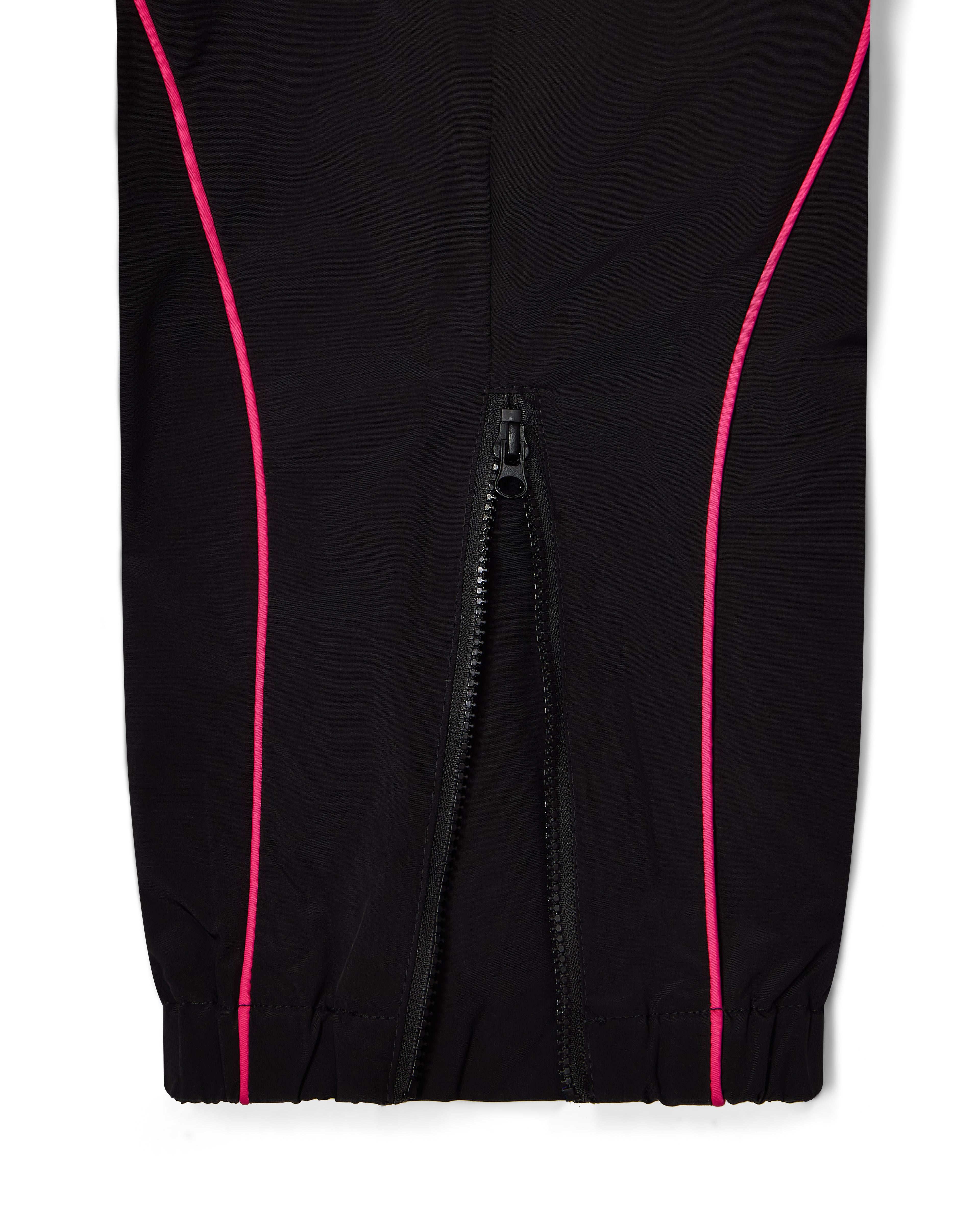 Foundation Shell Tracksuit - Black/Pink