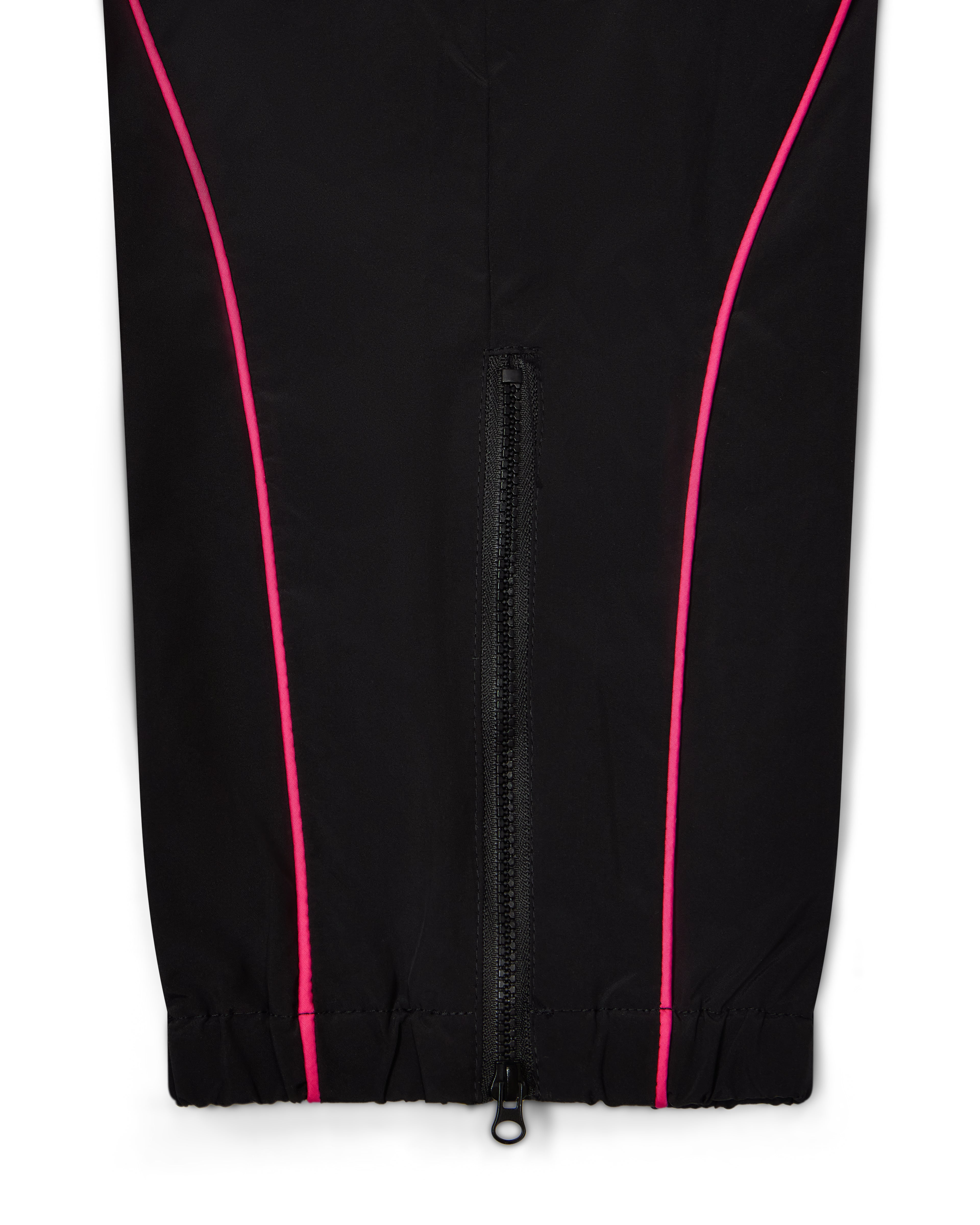 Foundation Shell Tracksuit - Black/Pink