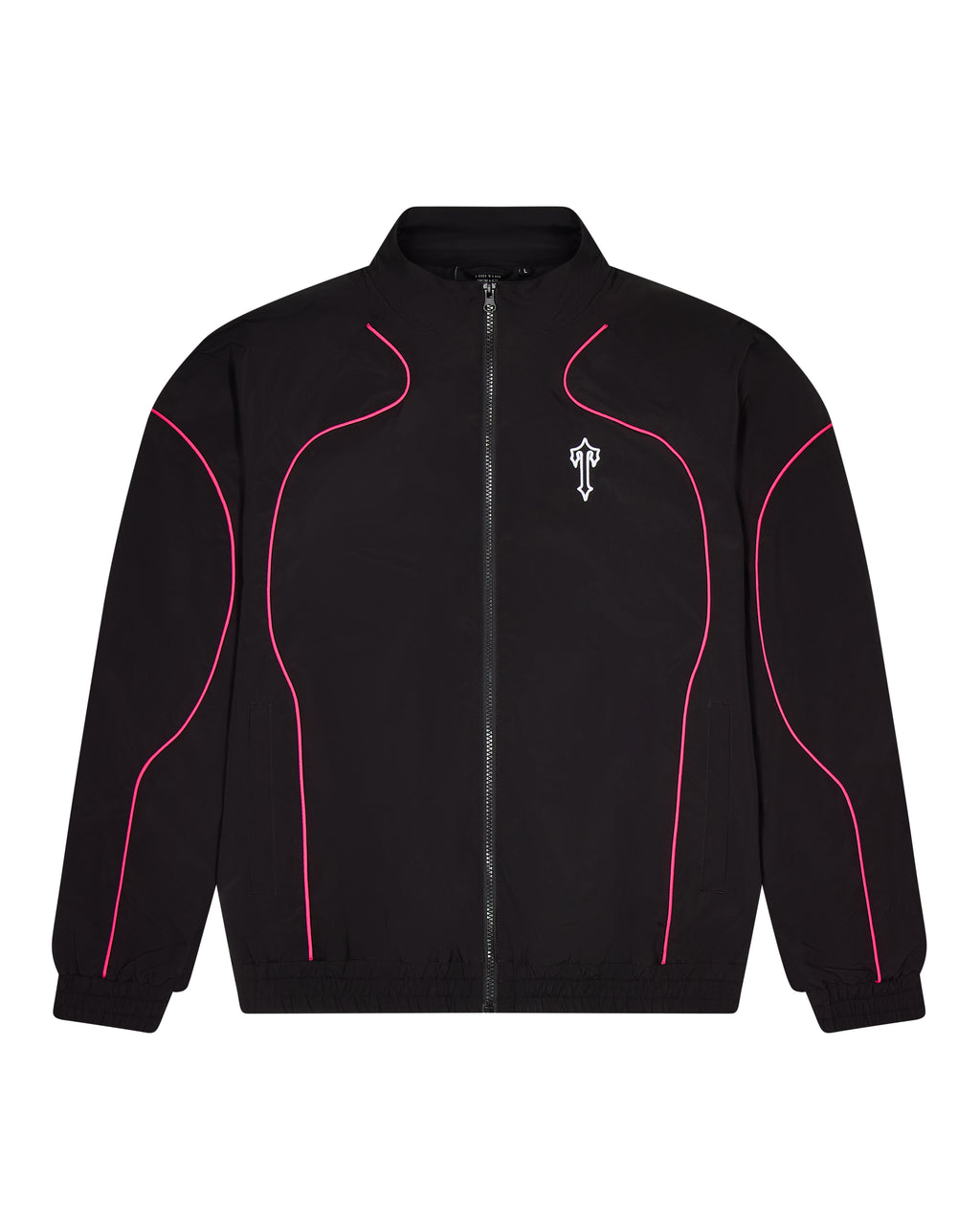Foundation Shell Tracksuit - Black/Pink