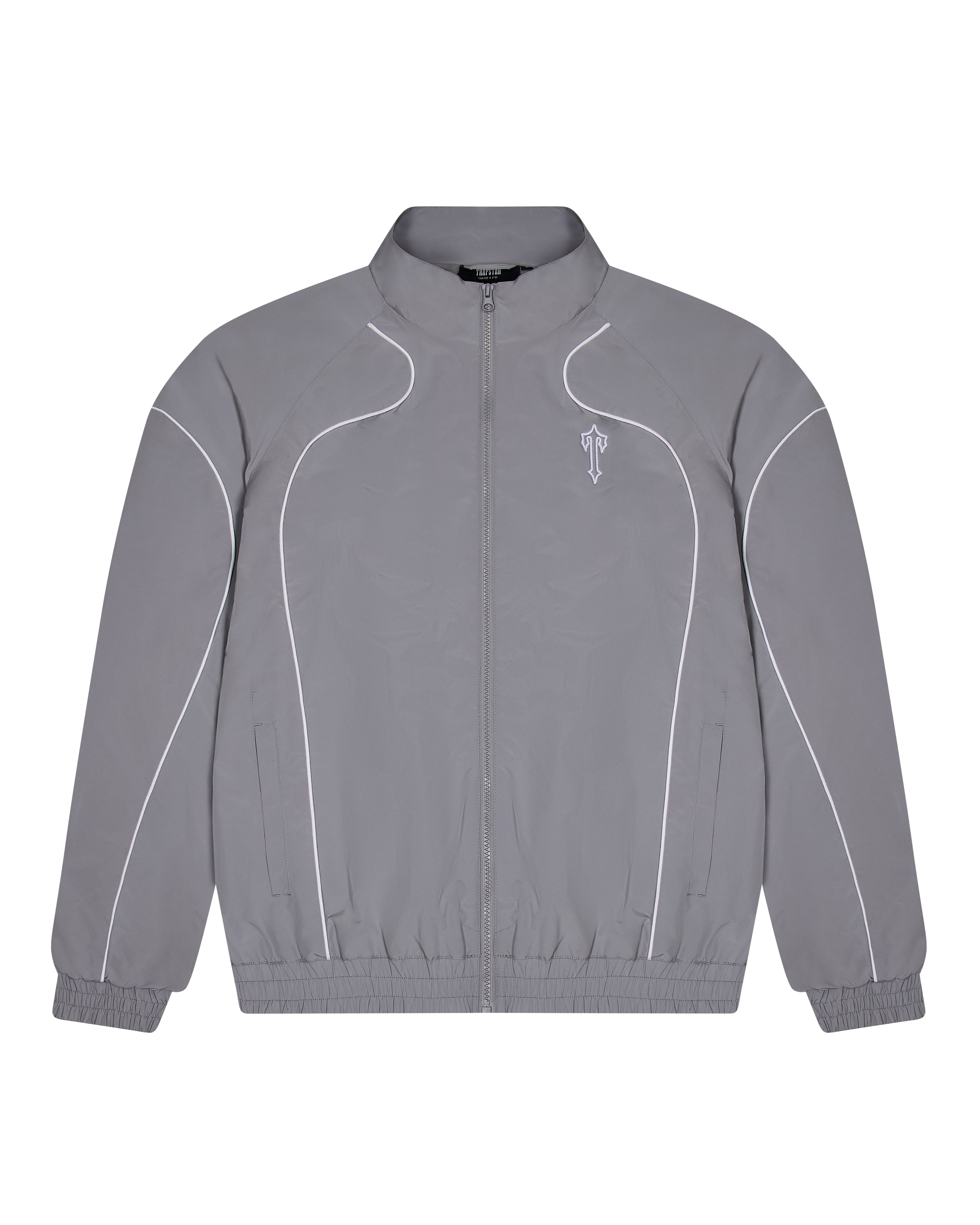 Foundation Shell Tracksuit - Grey/Silver