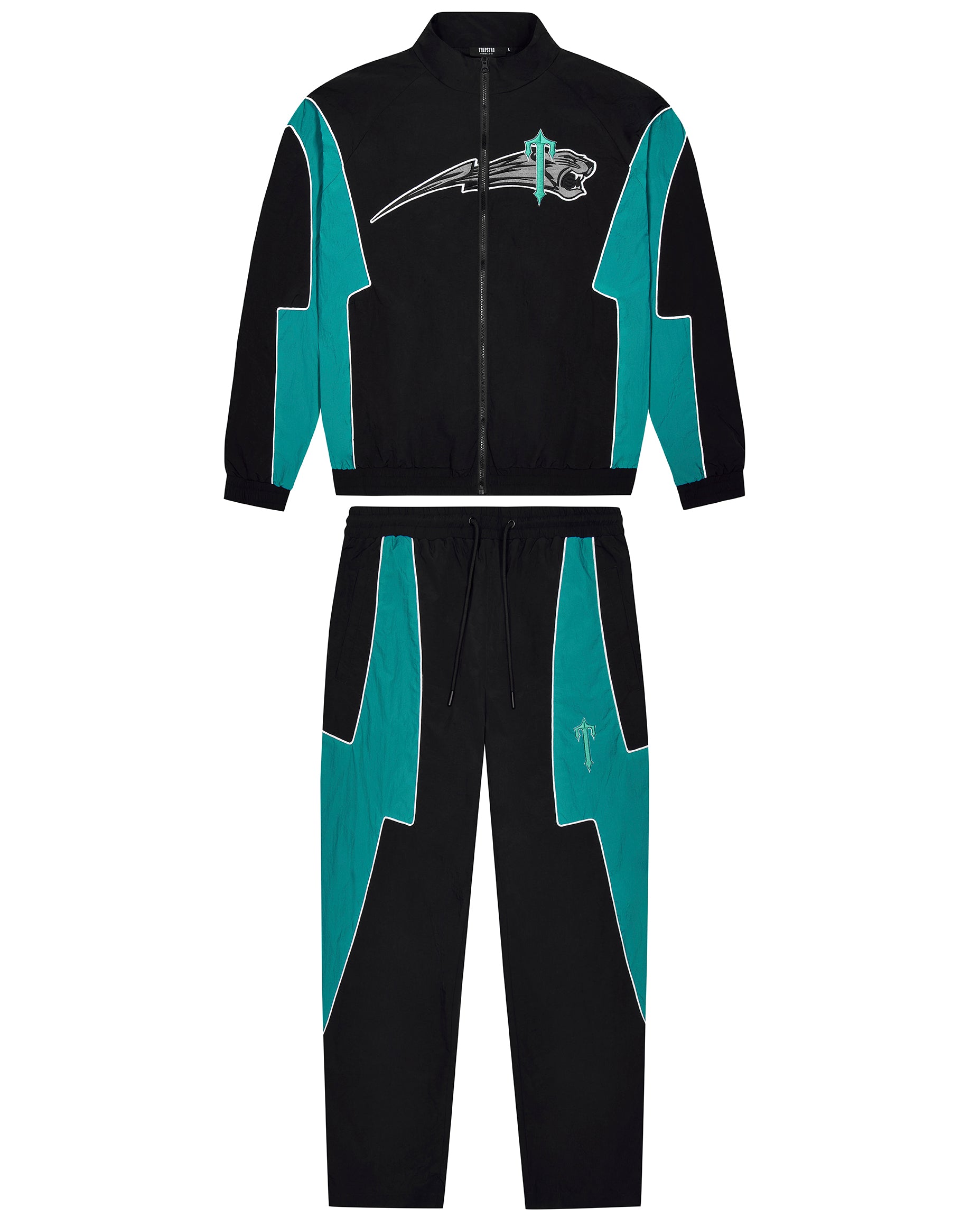 Shooters 2.0 Shell Tracksuit - Black/Teal