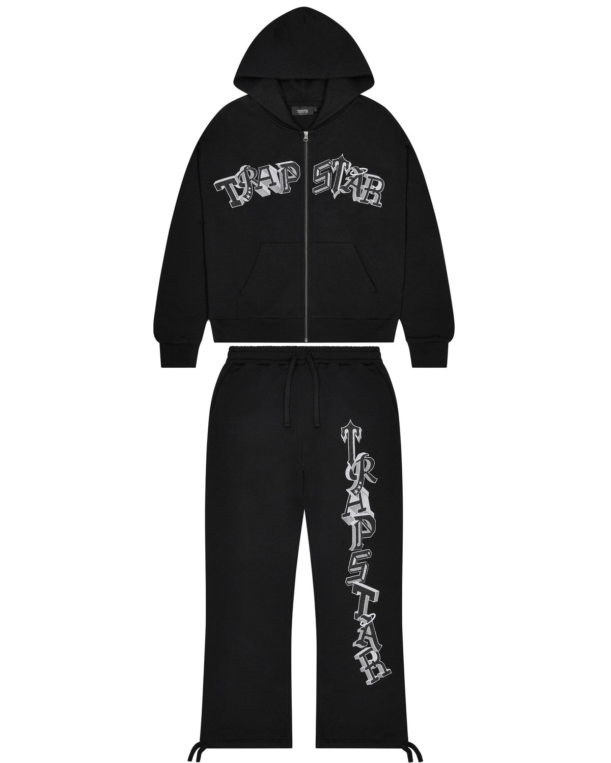 Wildcard Chenille Hoodie Tracksuit 2.0 - Black