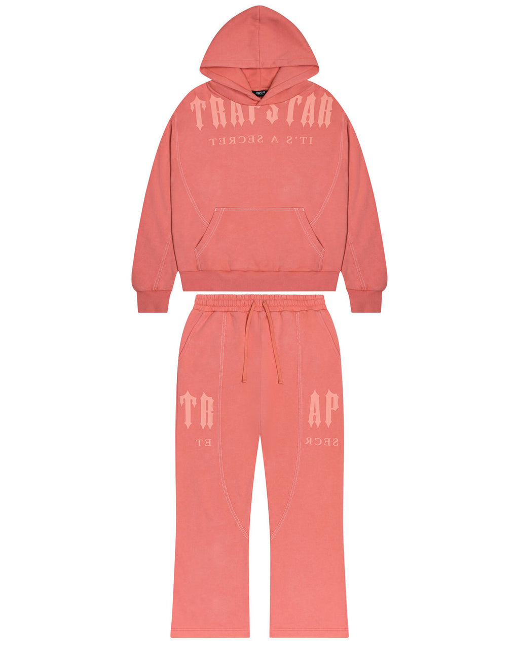 Deconstructed Decoded Tracksuit - Coral*