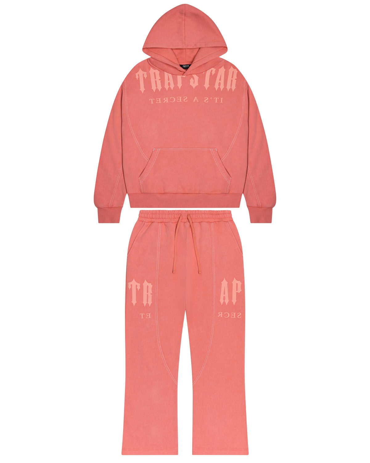 Deconstructed Decoded Tracksuit - Coral