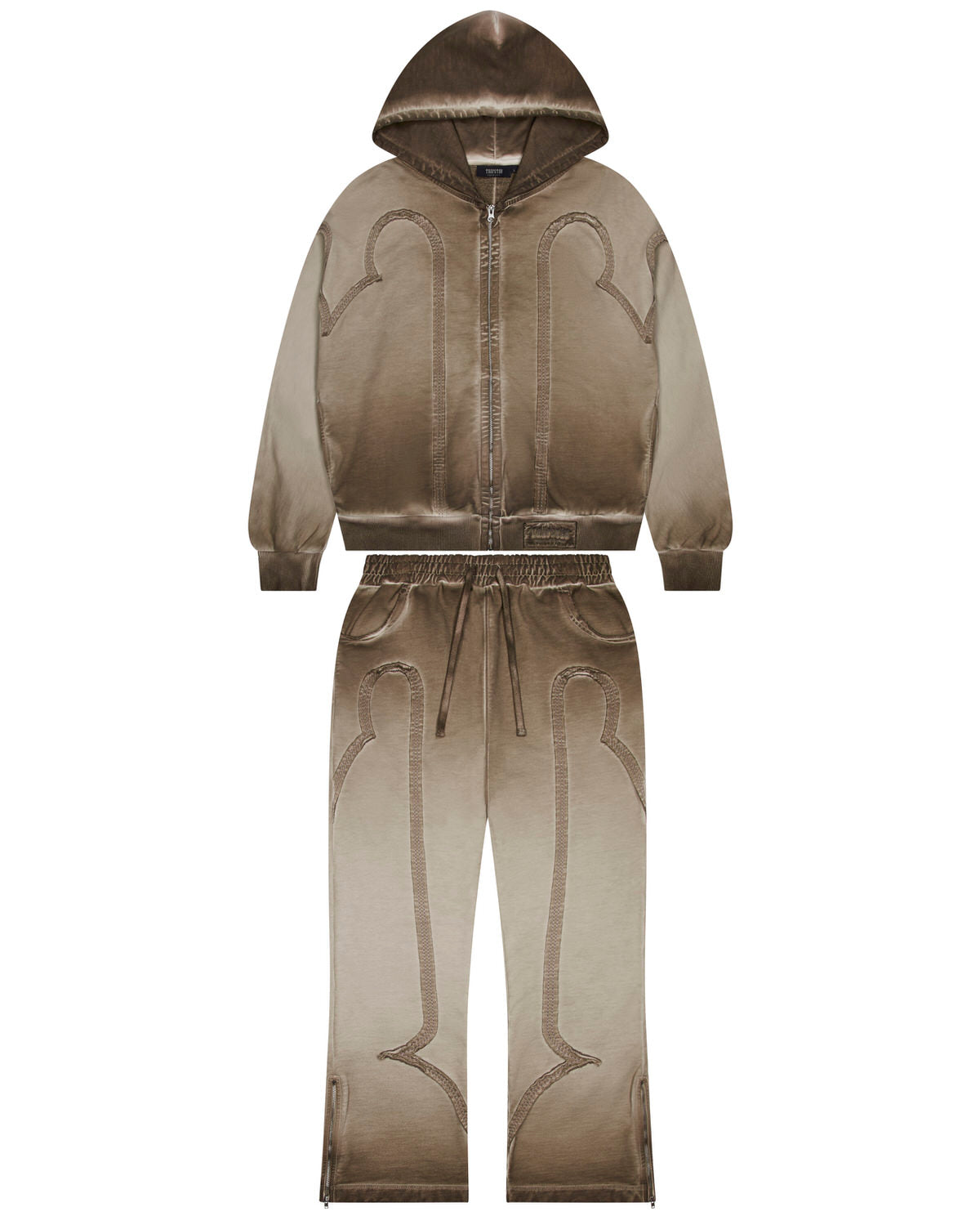 Irongate Seam Tracksuit - Natural