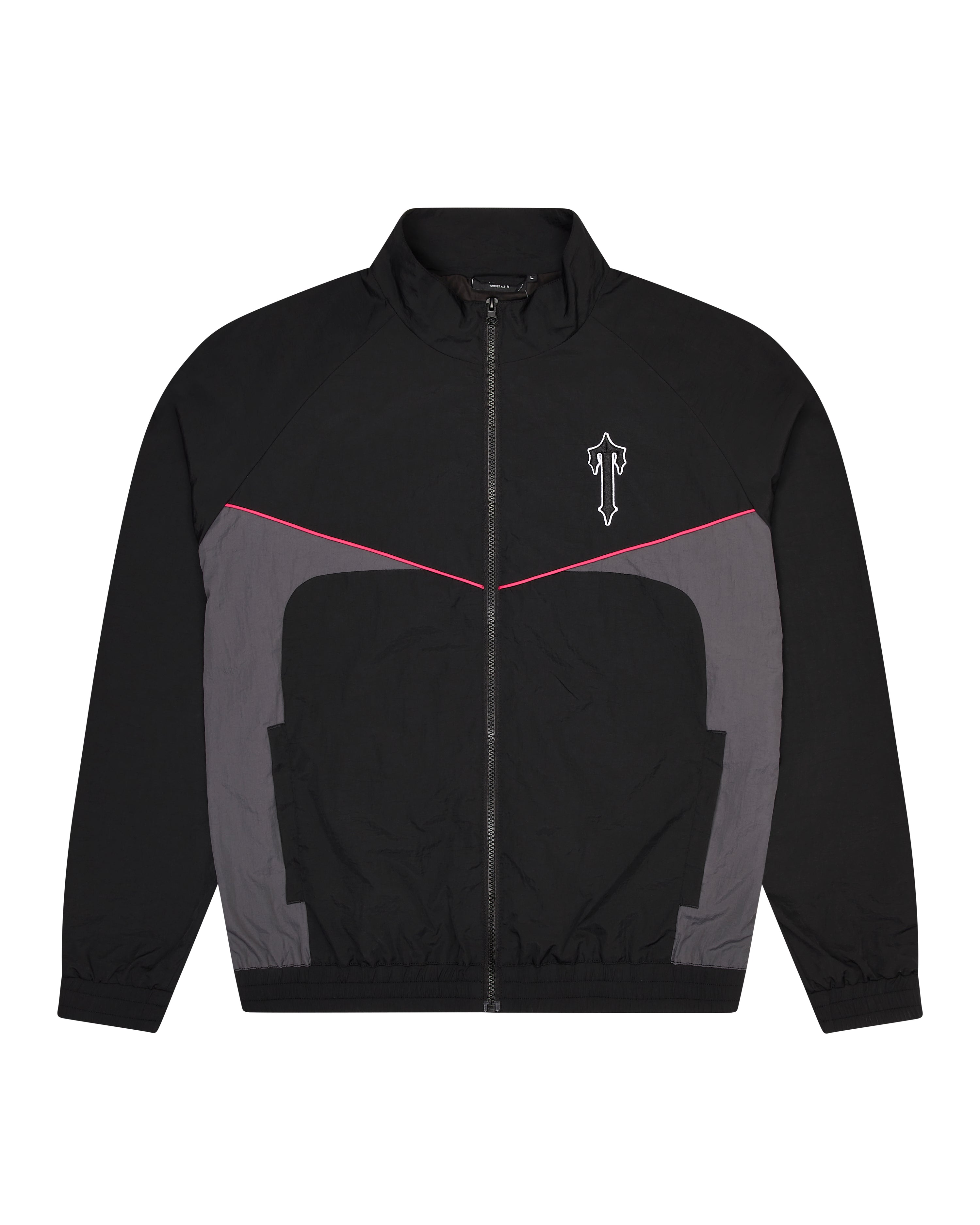 Irongate Shell Tracksuit - Black/Pink