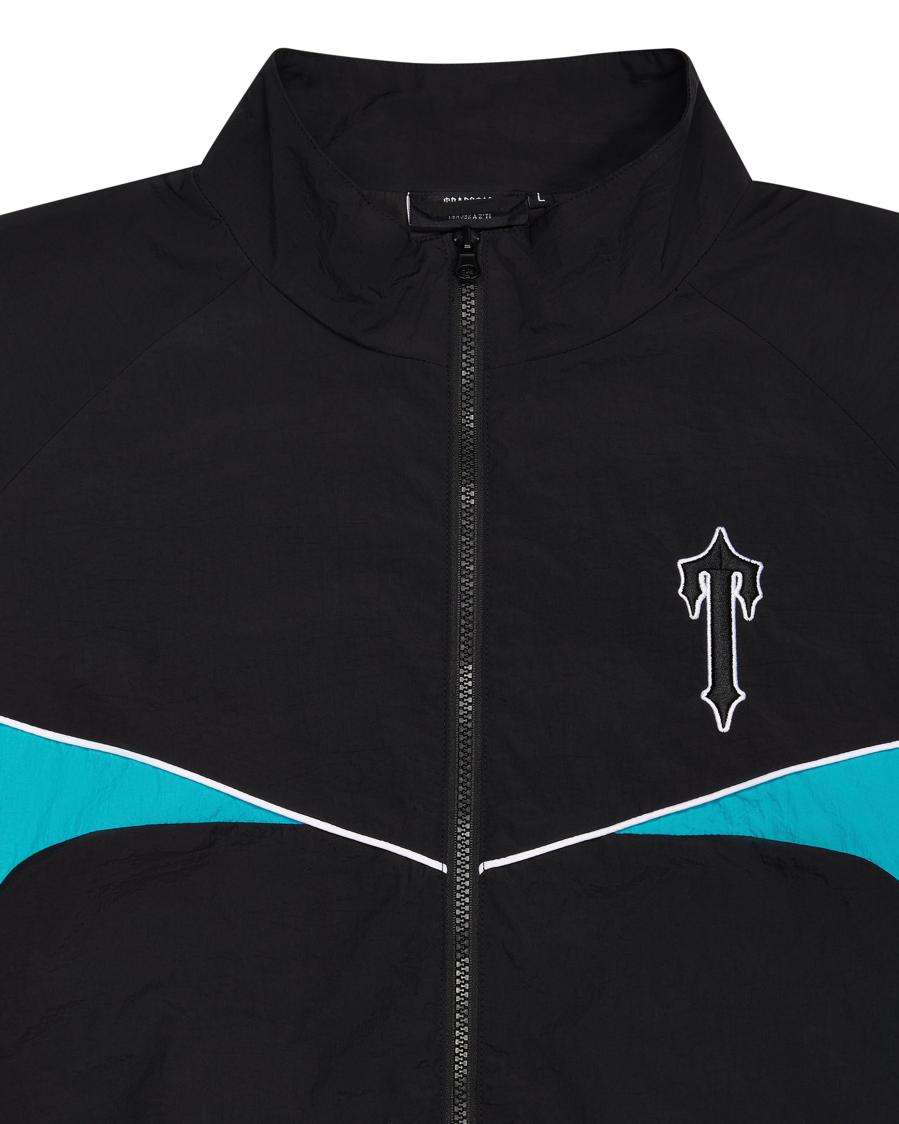 Irongate Shell Tracksuit - Black/Teal