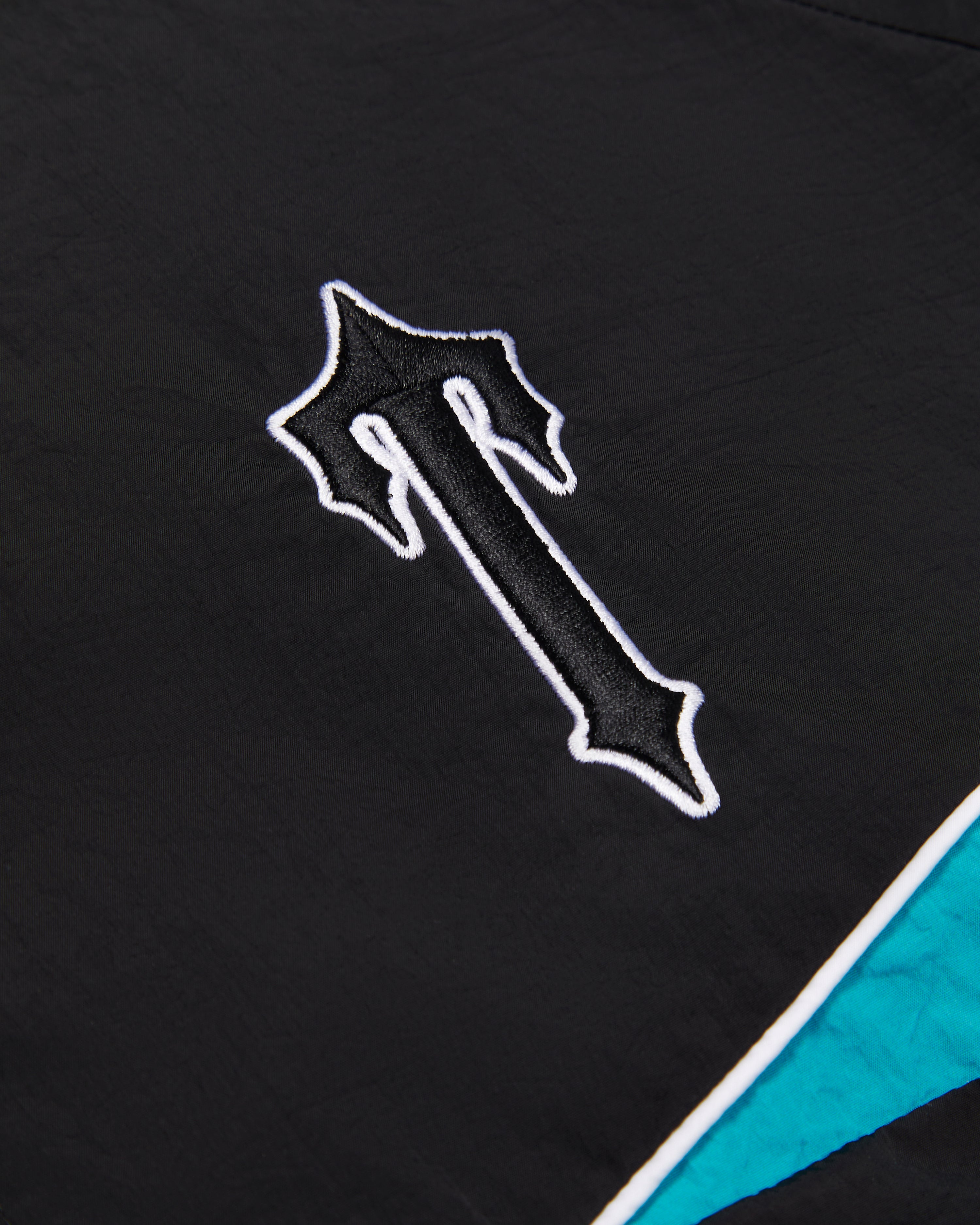 Irongate Shell Tracksuit - Black/Teal