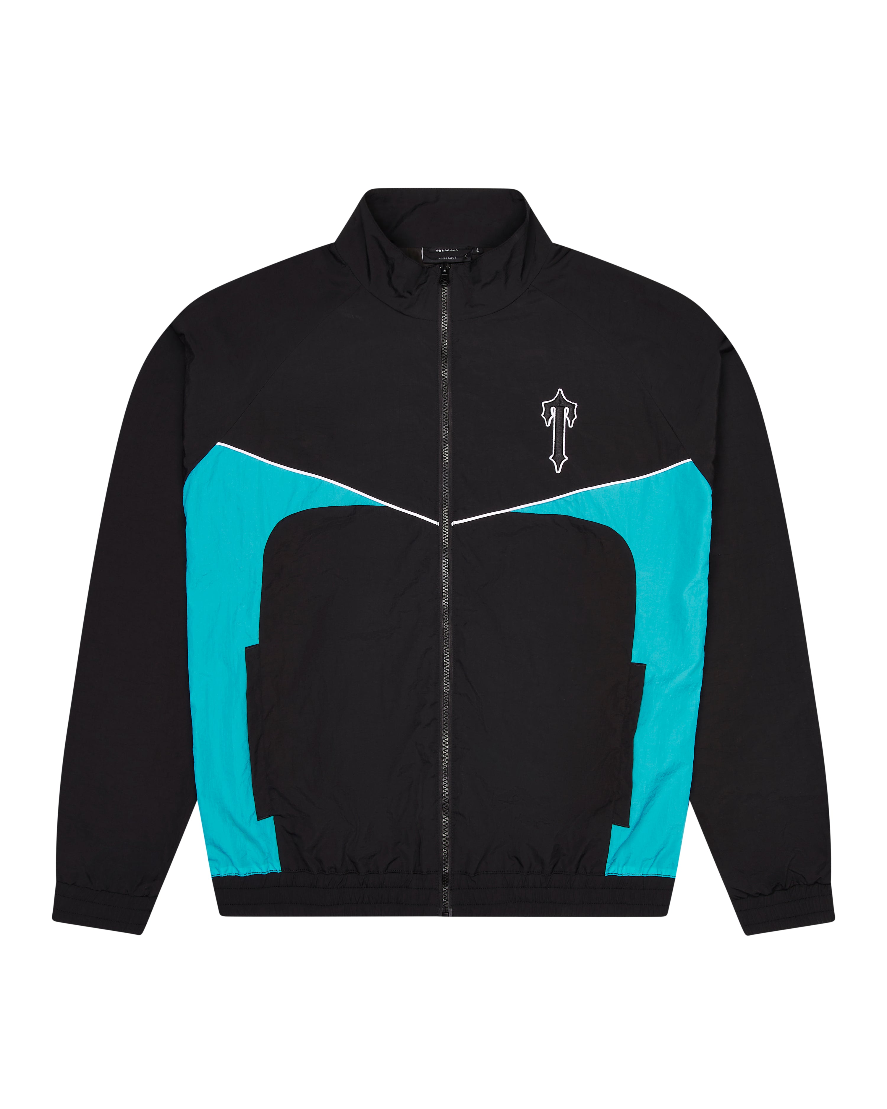 Irongate Shell Tracksuit - Black/Teal